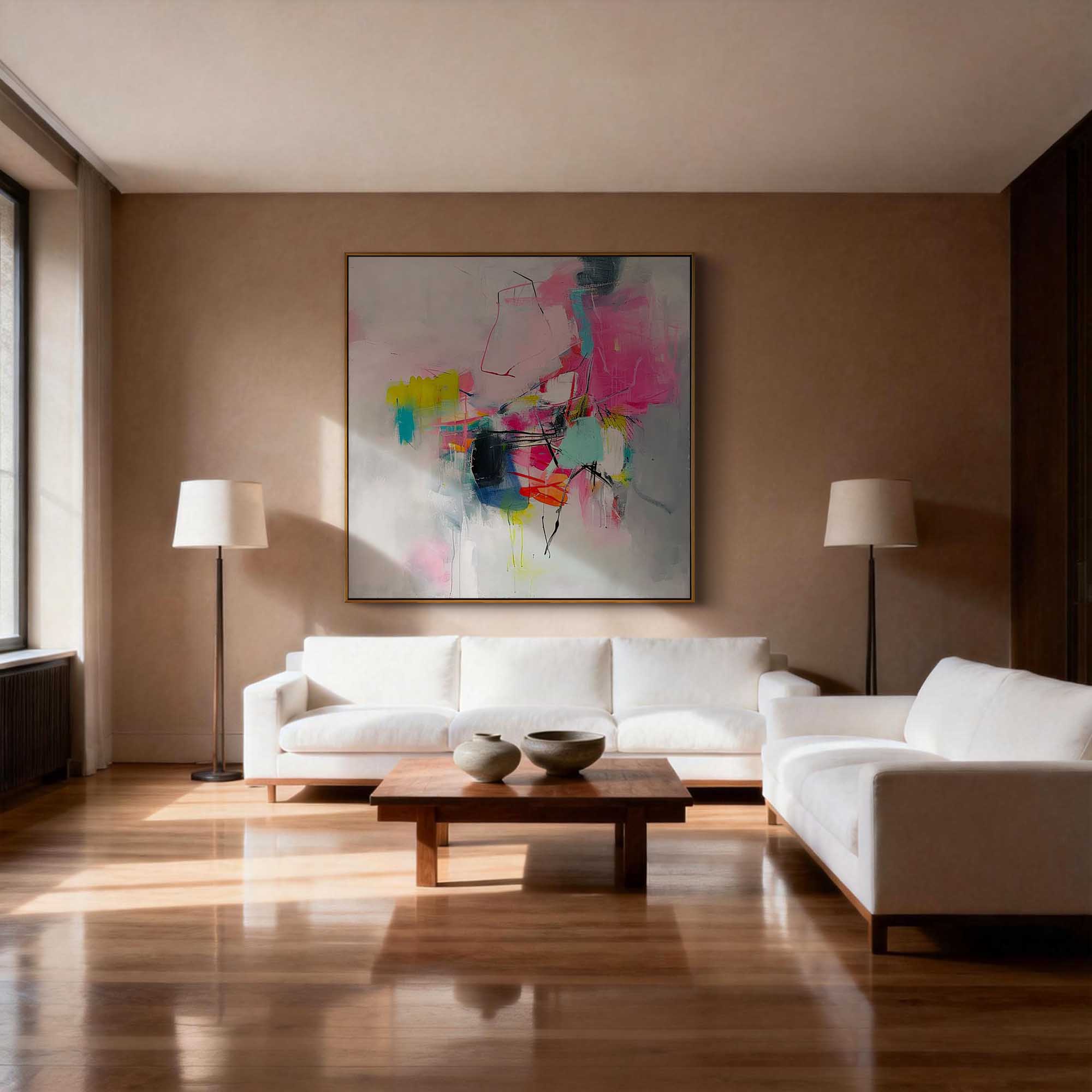 Abstract Canvas Art #AB1001