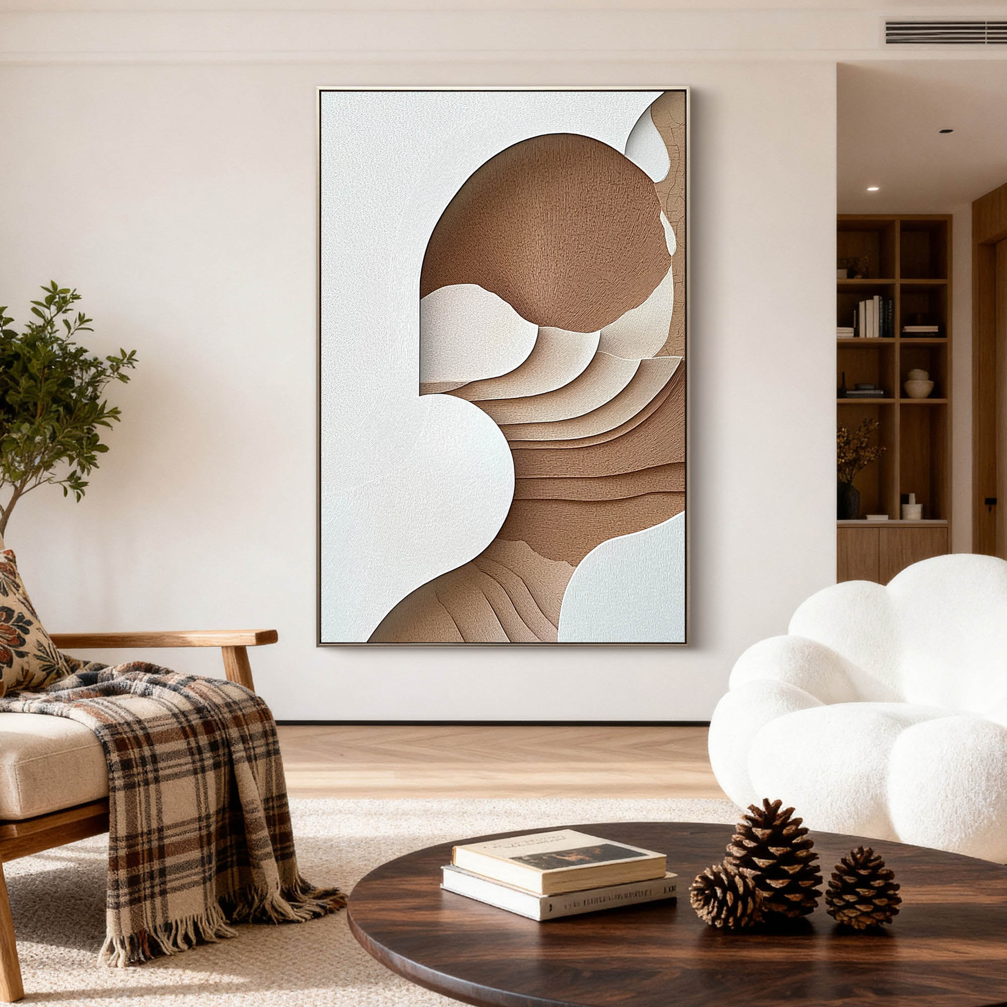 Abstract Canvas Art #AB844