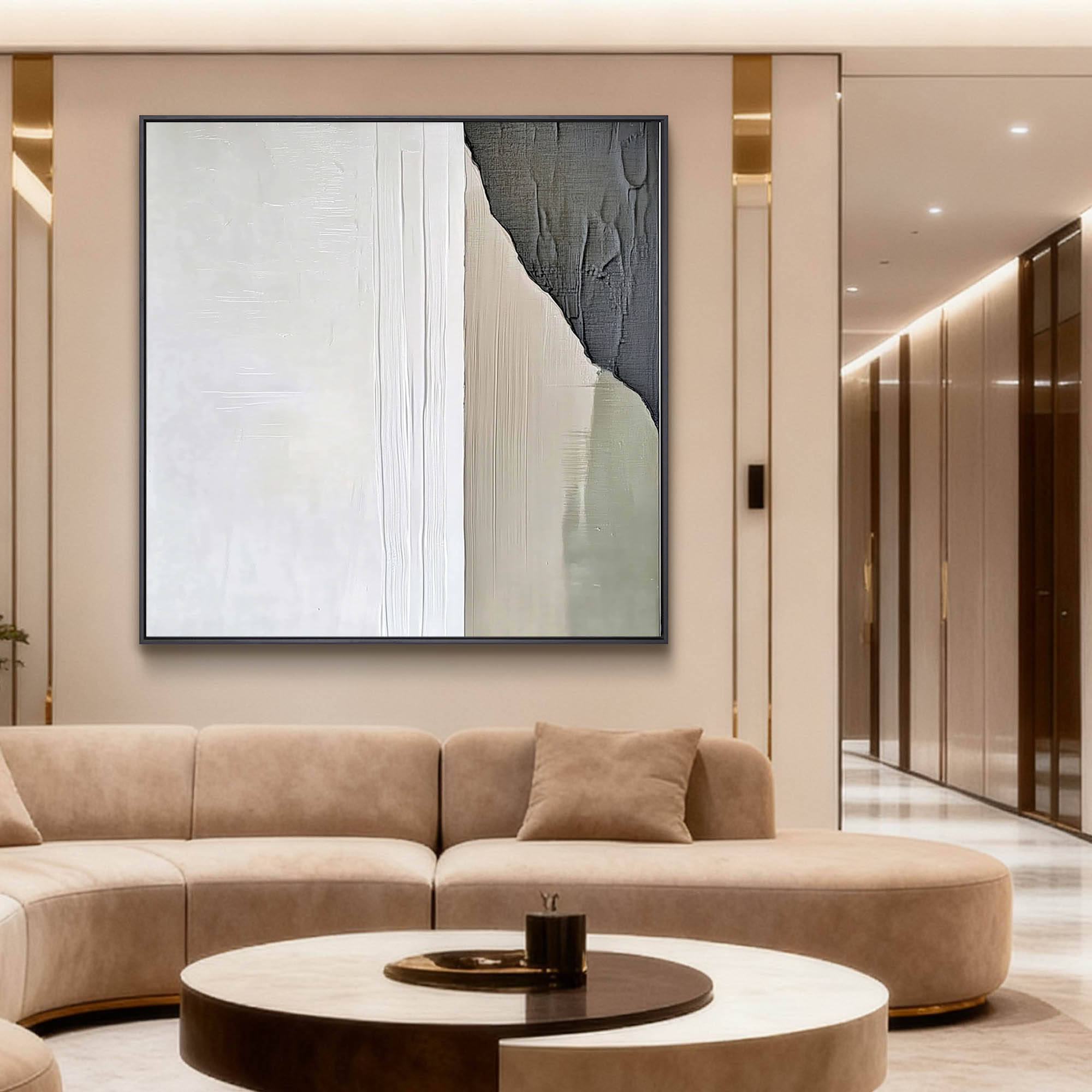 Abstract Canvas Art #AB867