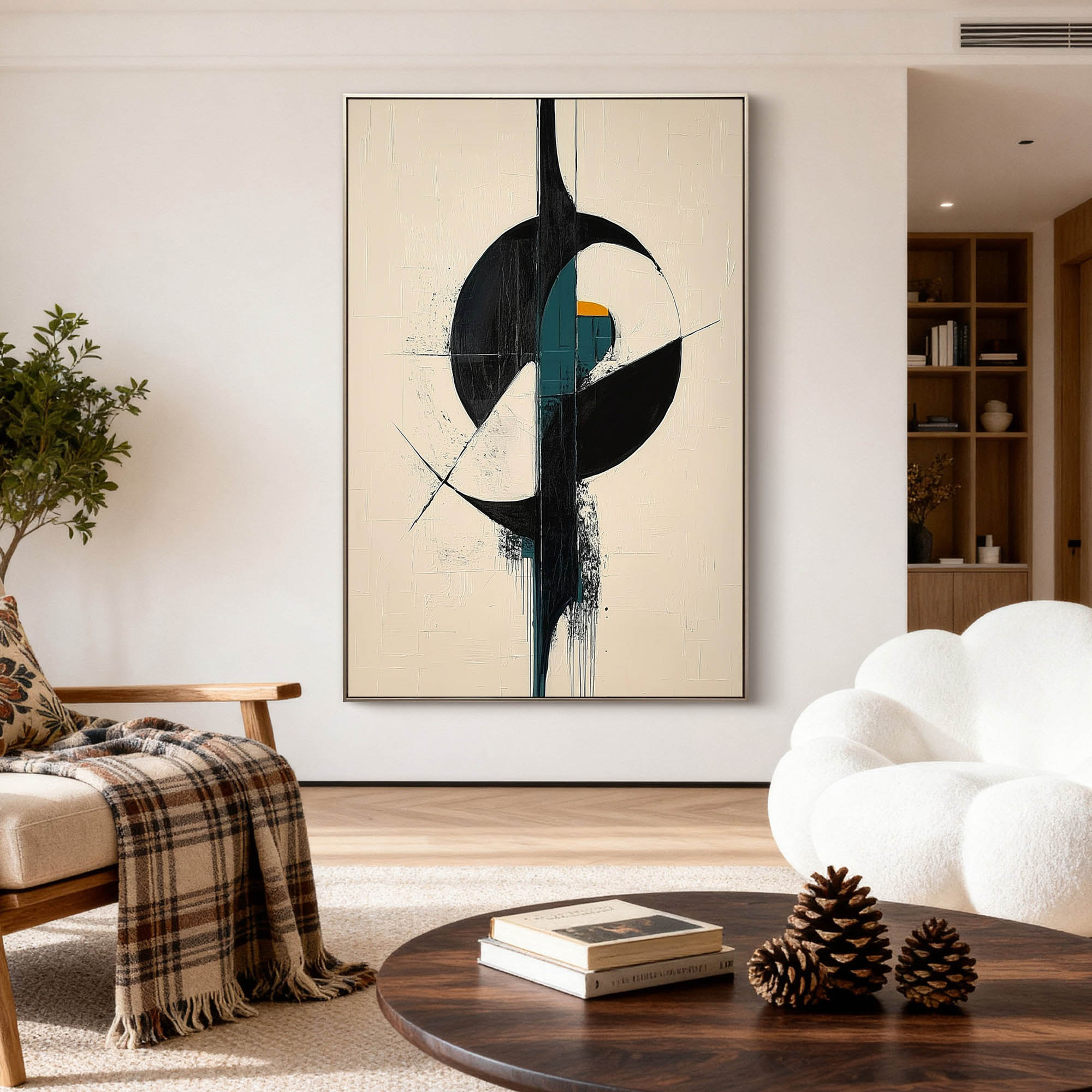 Abstract Canvas Art #AB846