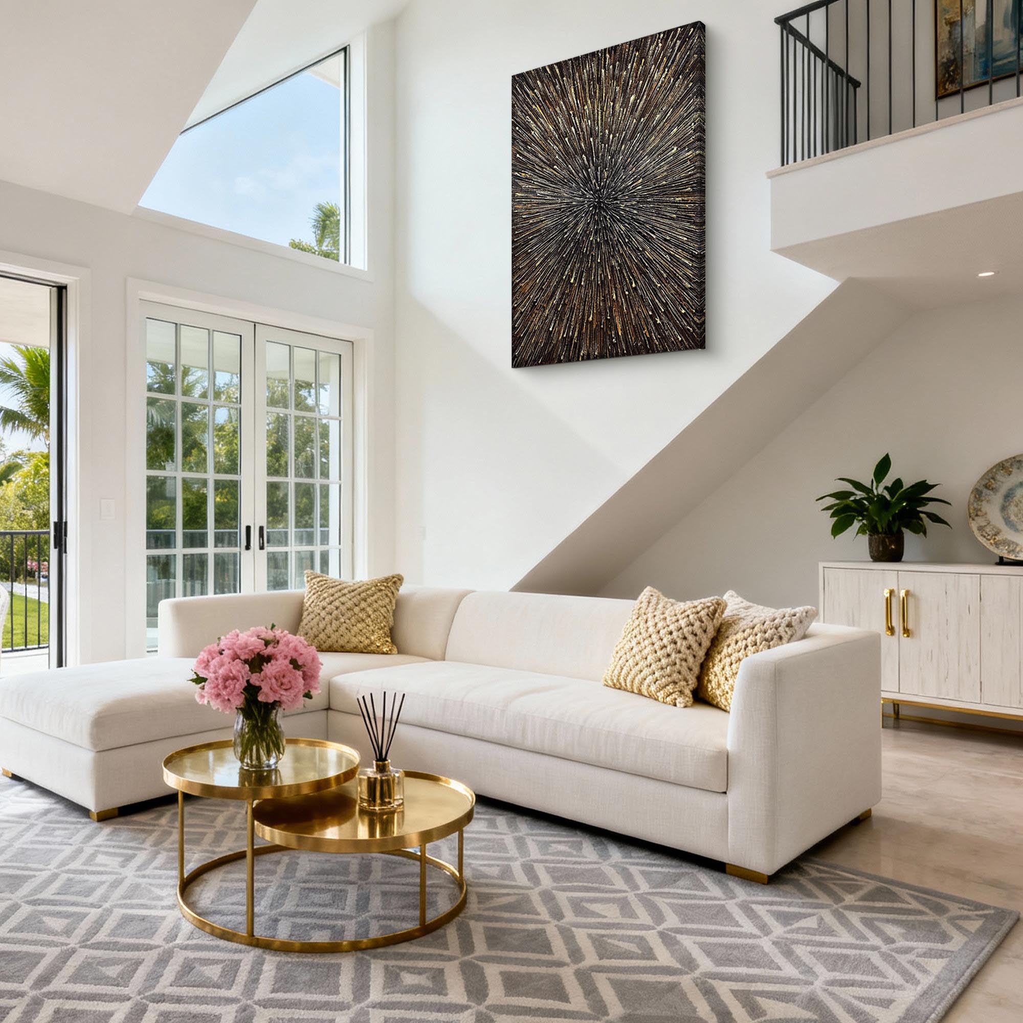 Abstract Canvas Art #AB813