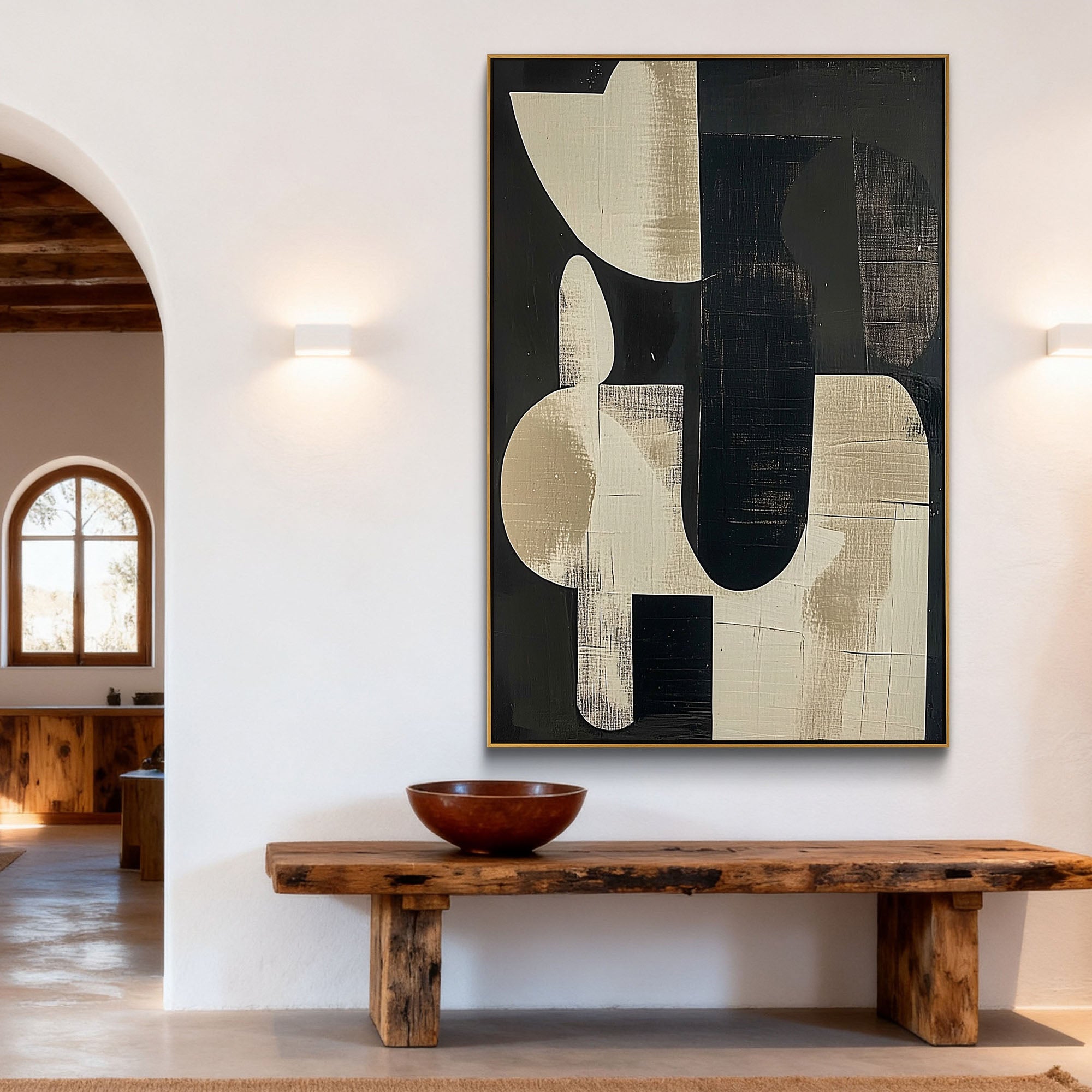 Abstract Canvas Art #AB845