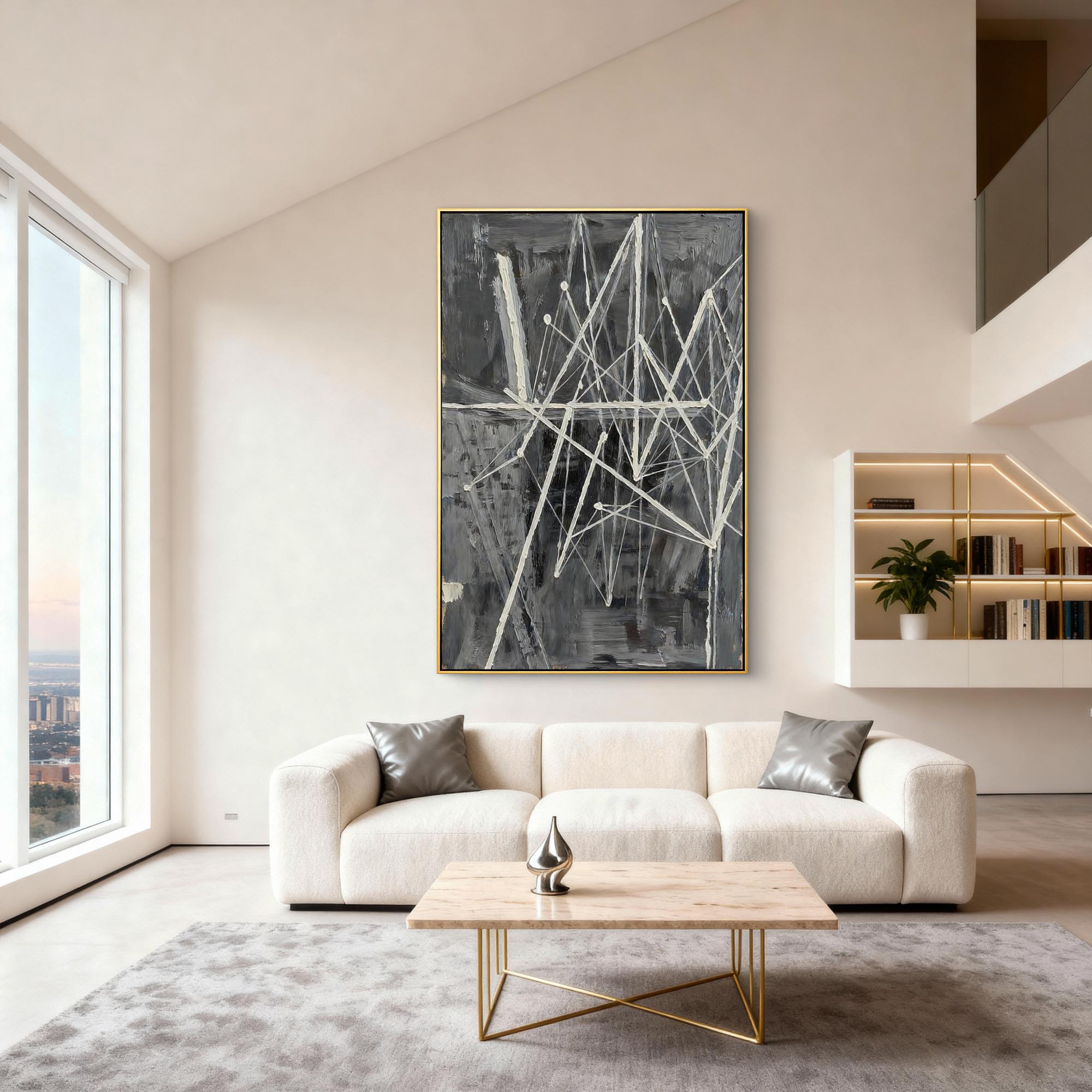 Abstract Canvas Art #AB911