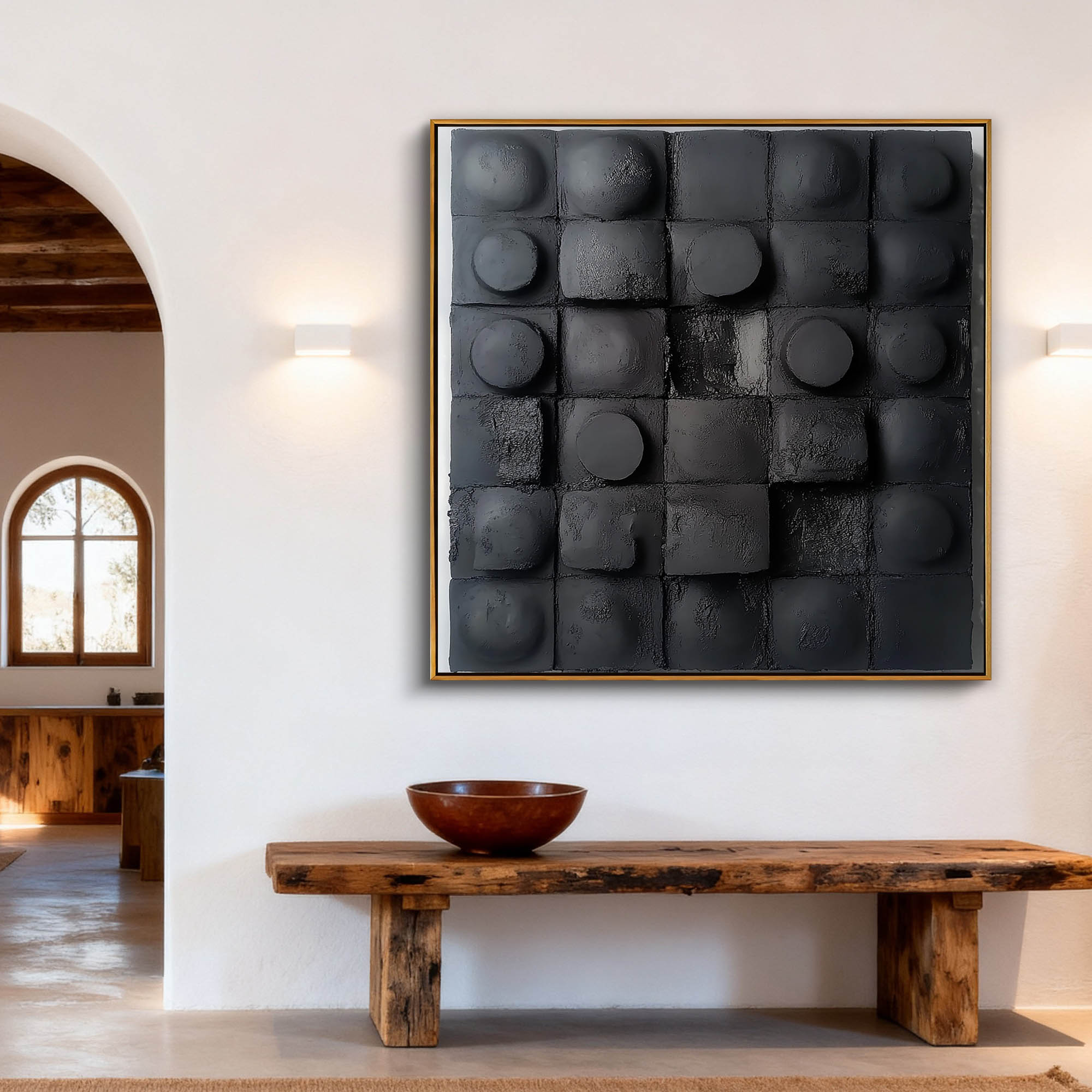 Abstract Canvas Art #AB857