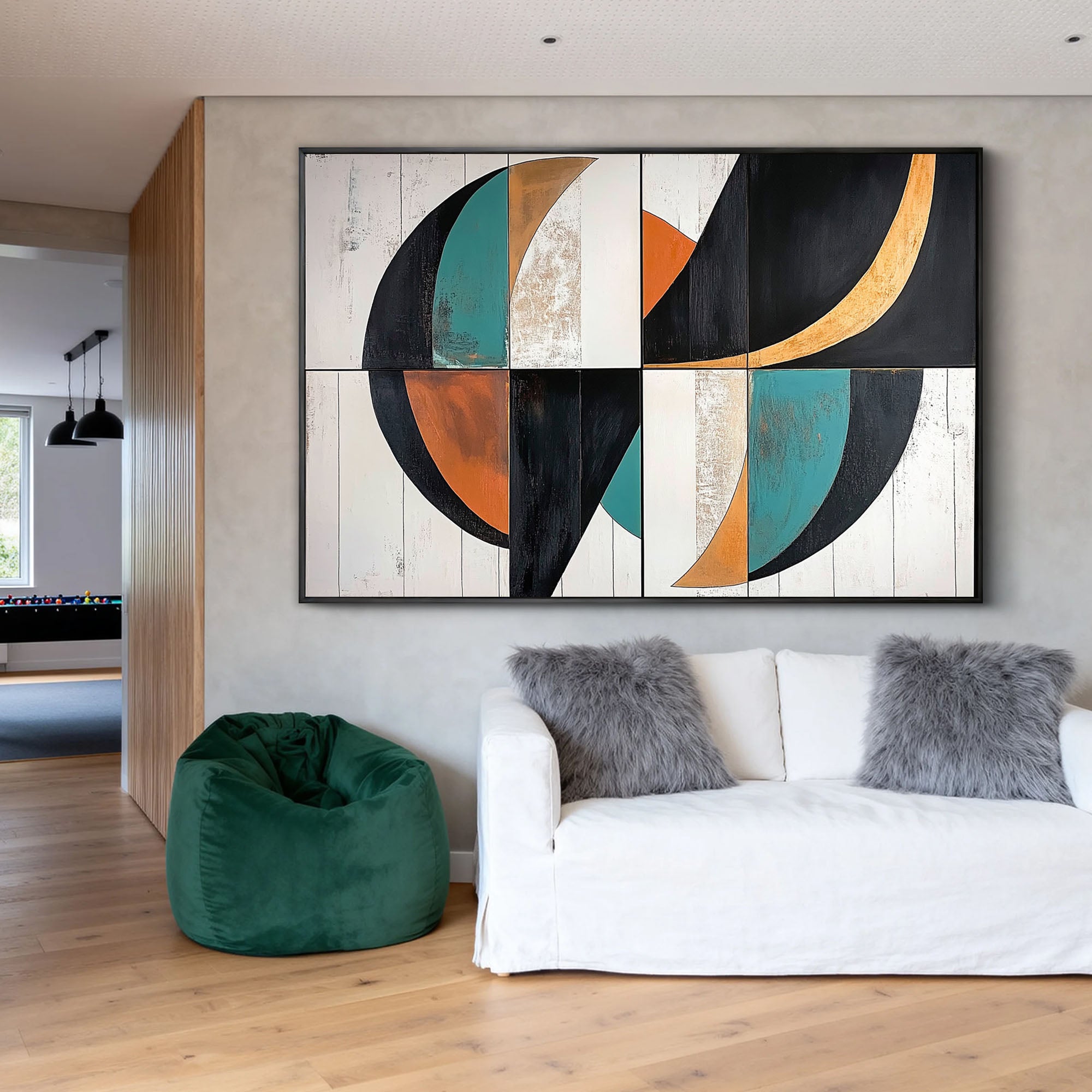 Abstract Canvas Art #AB827