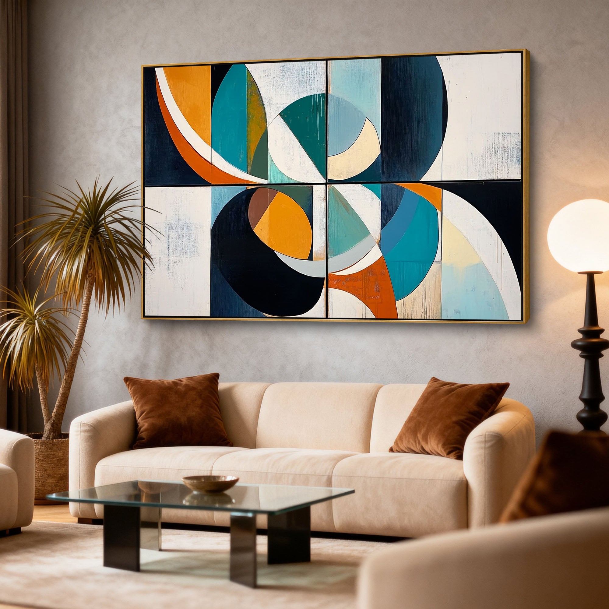 Abstract Canvas Art #AB825