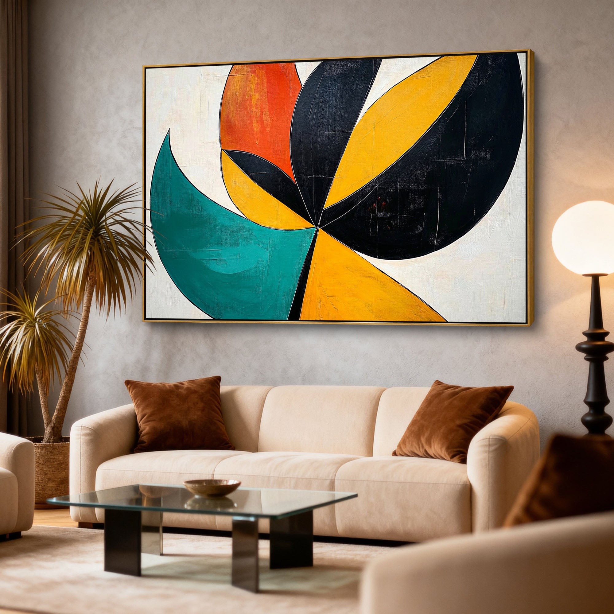 Abstract Canvas Art #AB826