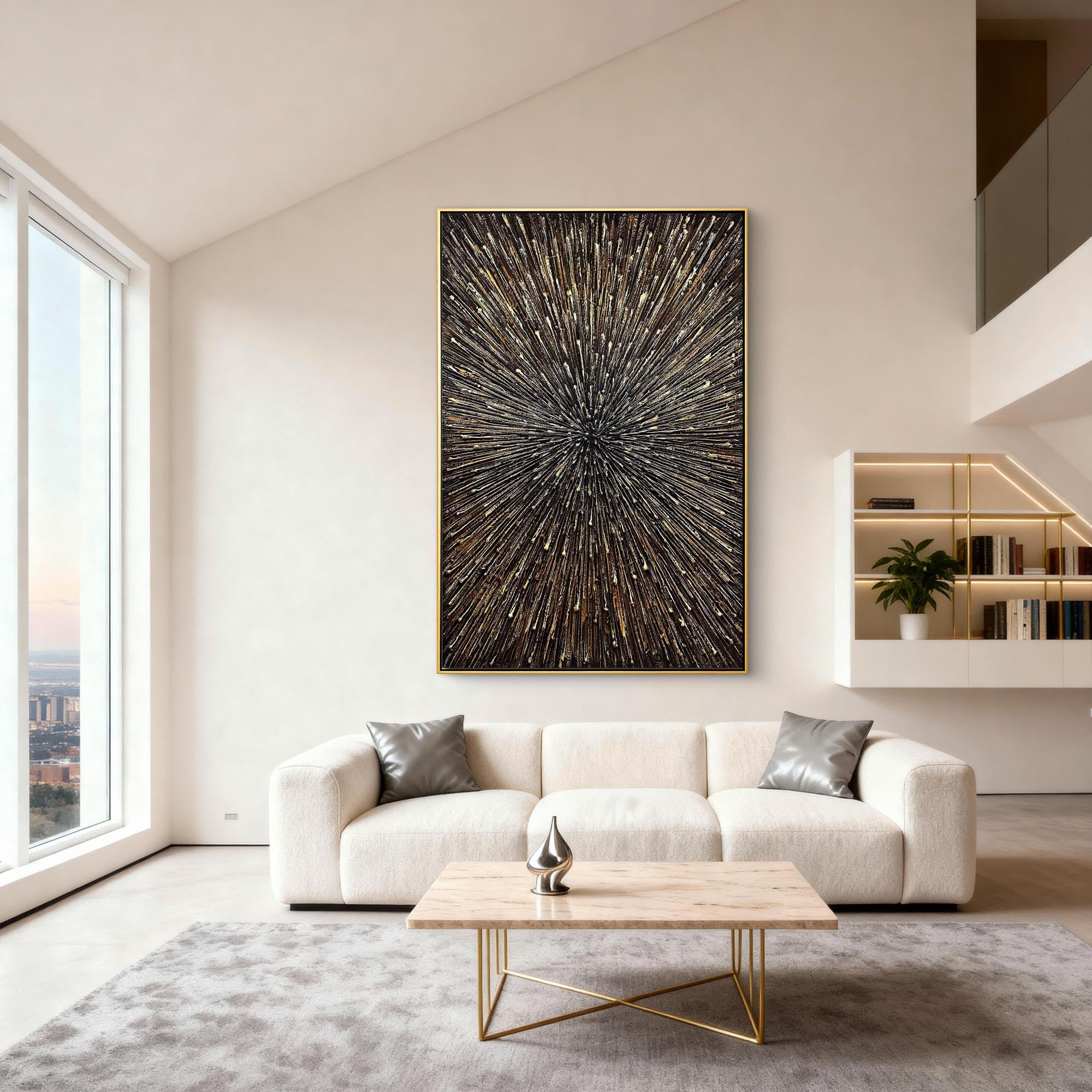 Abstract Canvas Art #AB813