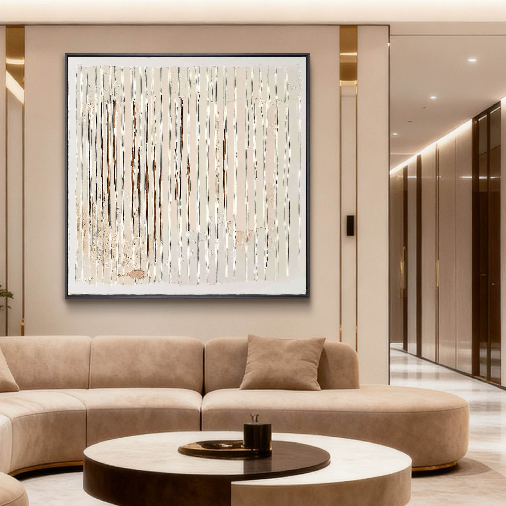 Abstract Canvas Art #AB854