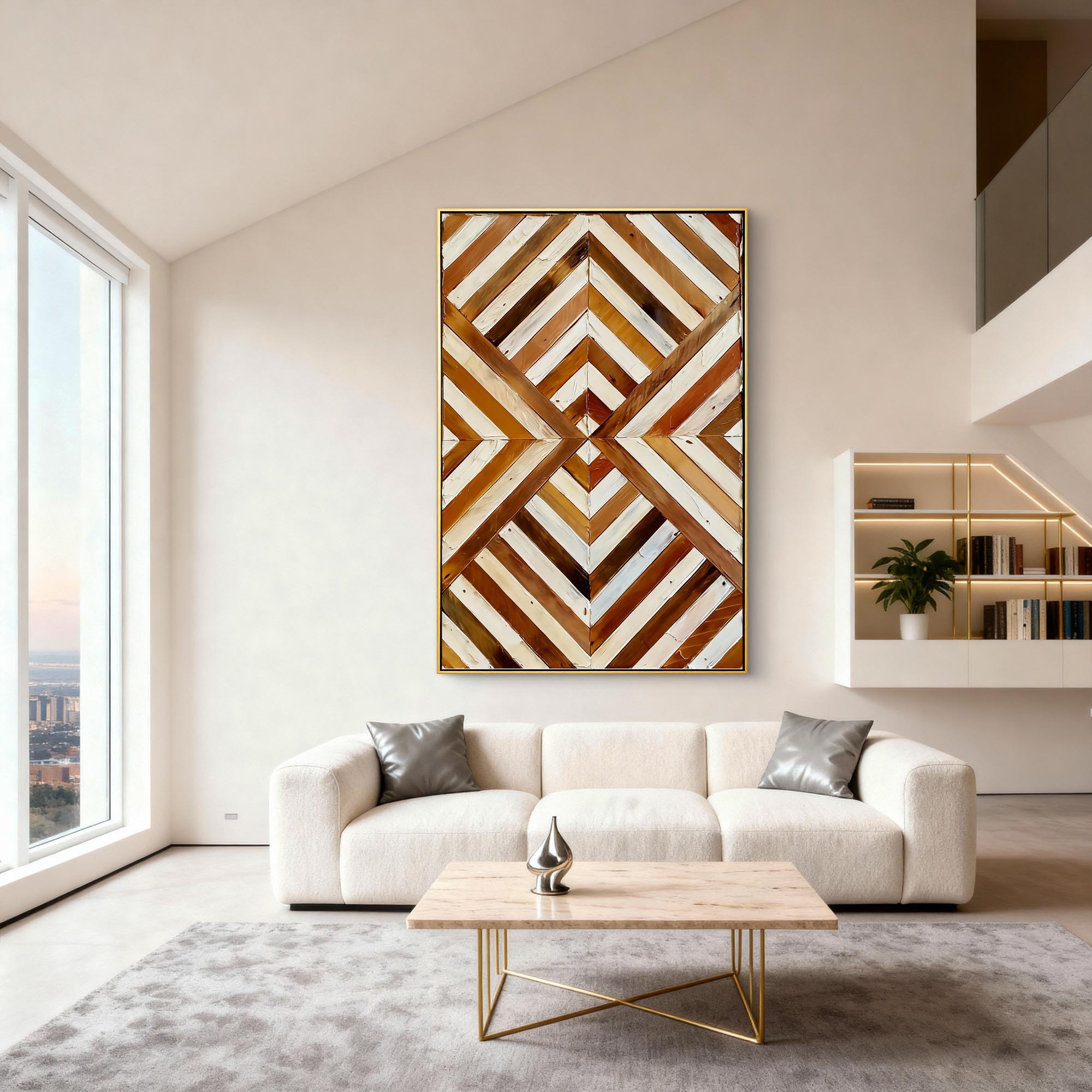 Abstract Canvas Art #AB910