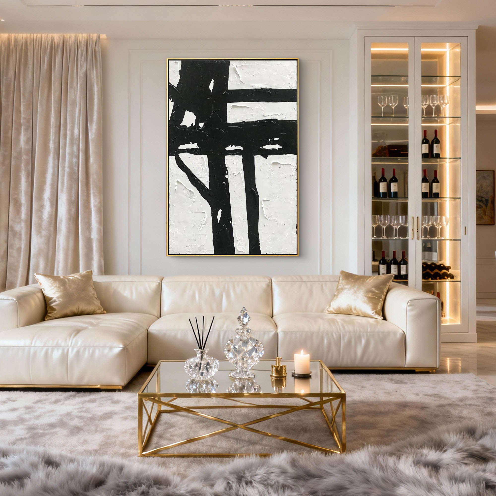 Abstract Canvas Art #AB802