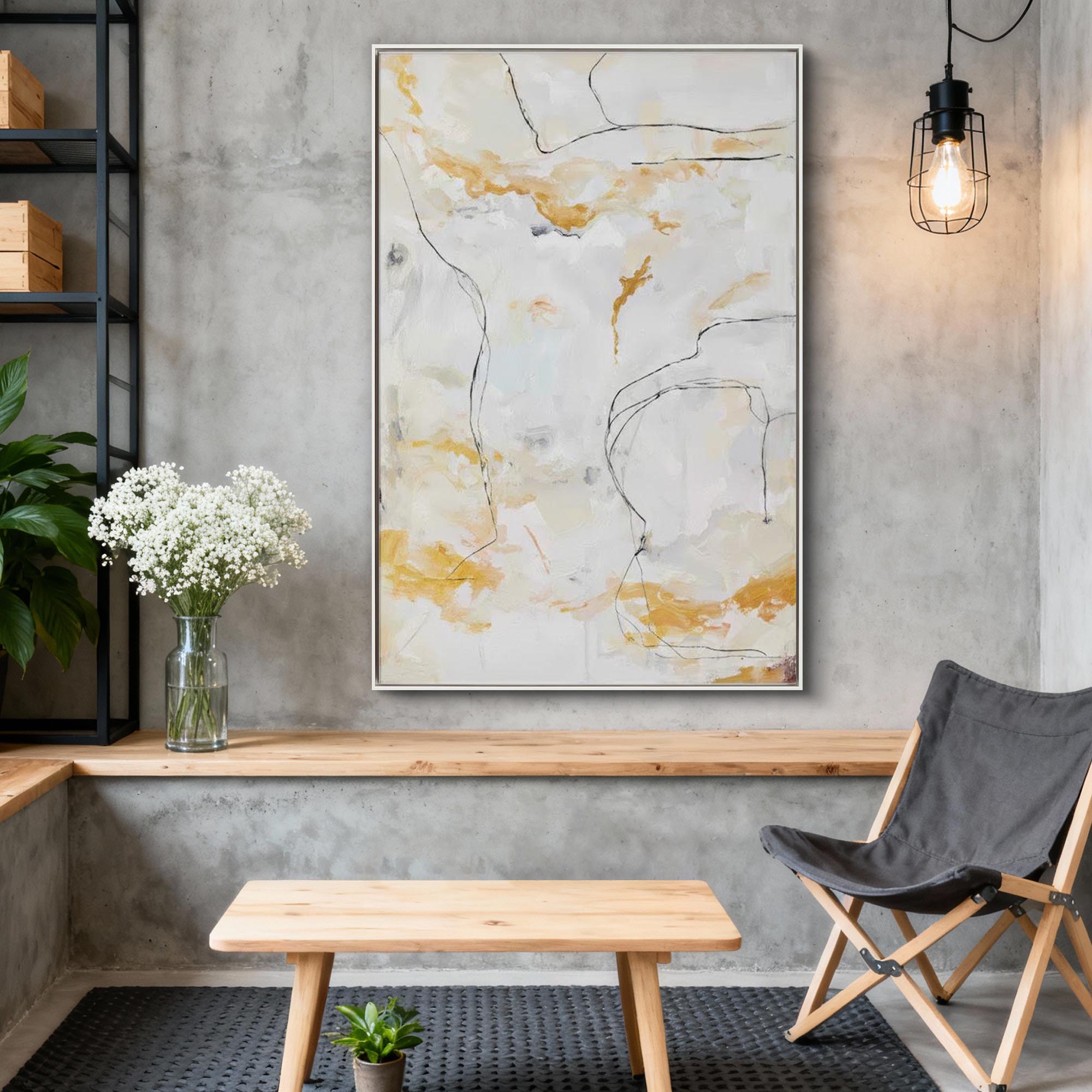 Abstract Canvas Art #AB893