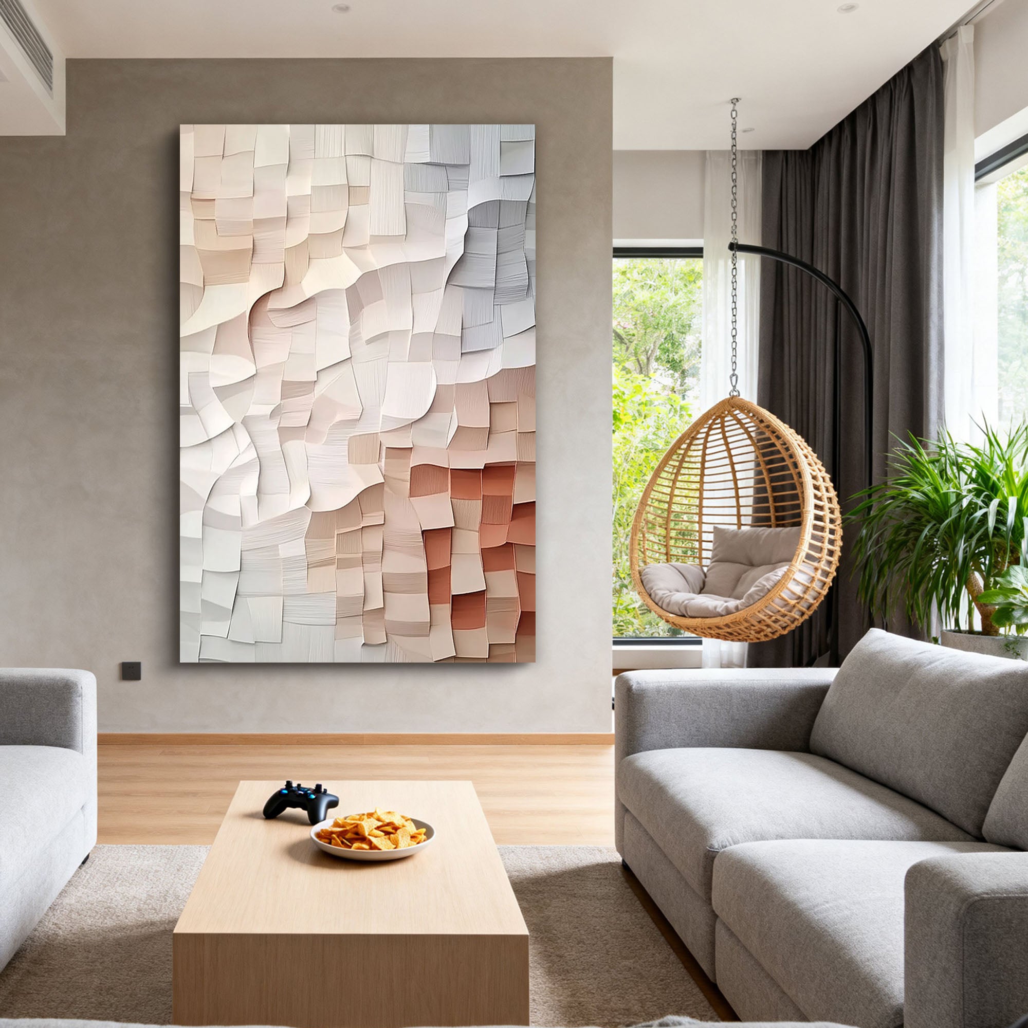 Abstract Canvas Art #AB831