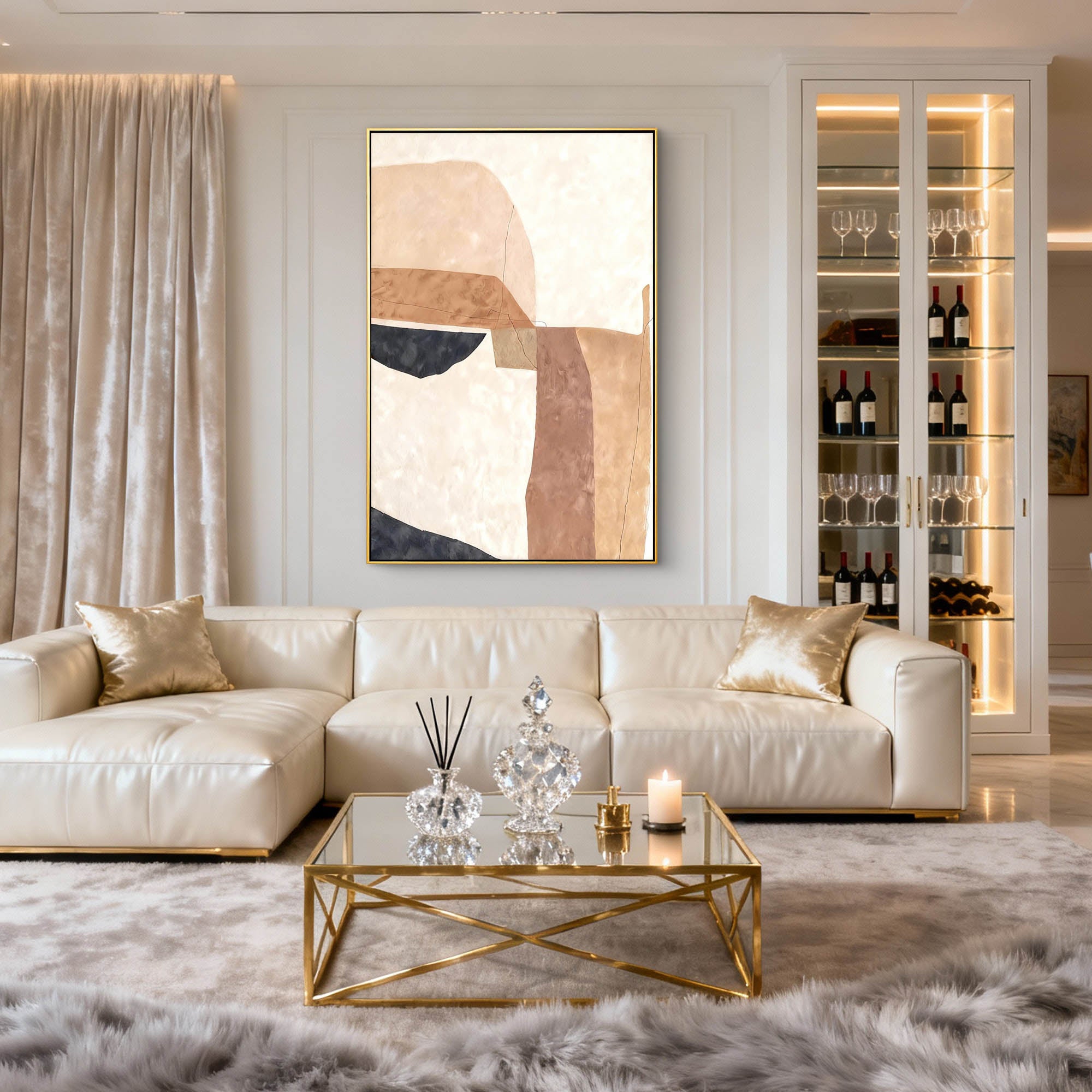 Abstract Canvas Art #AB908