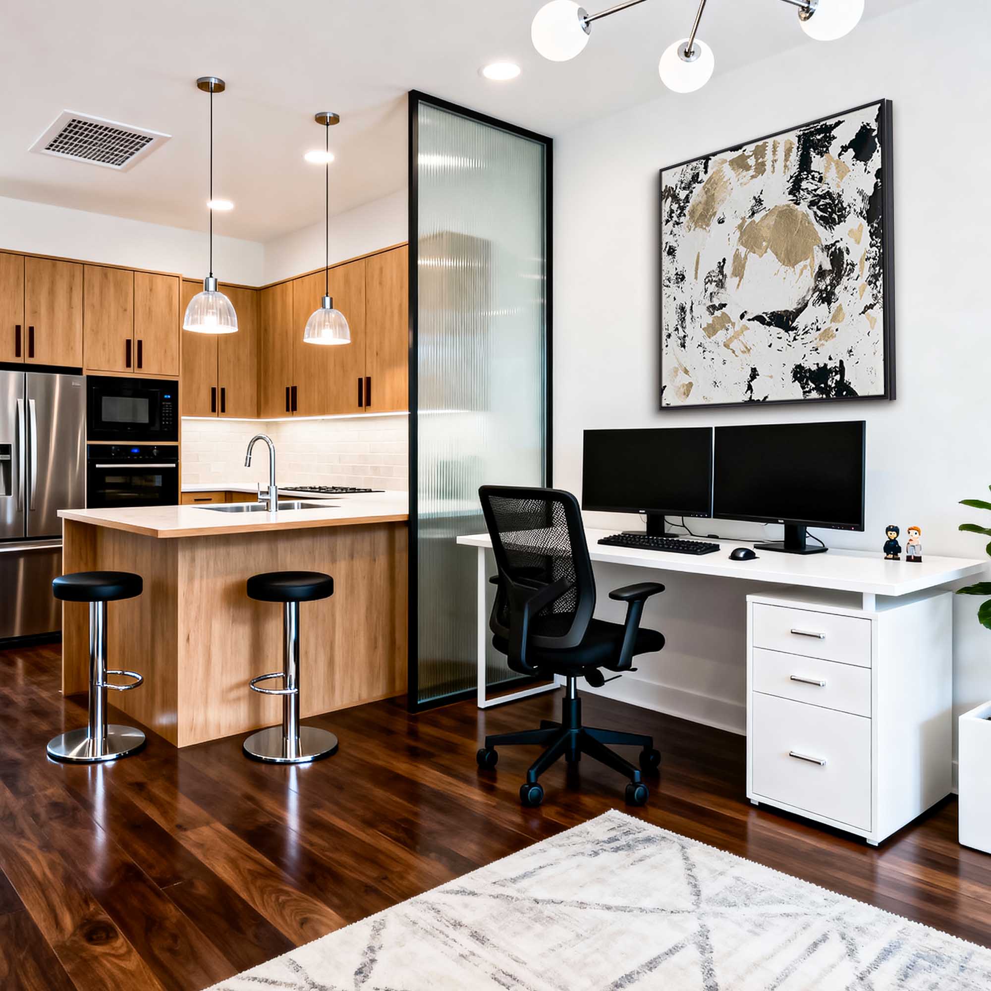 Abstract Canvas Art #AB915