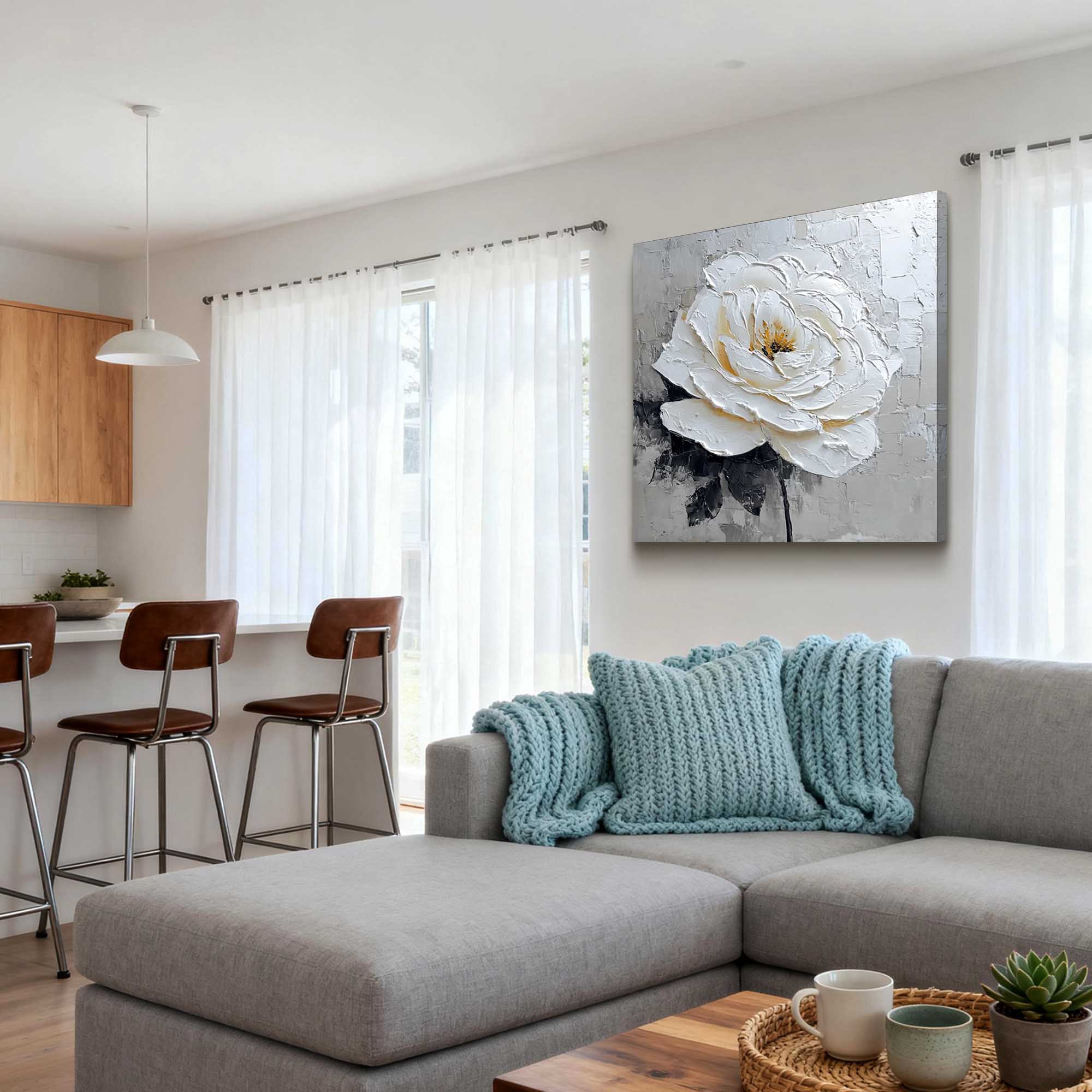 Flower Canvas Art #FL298