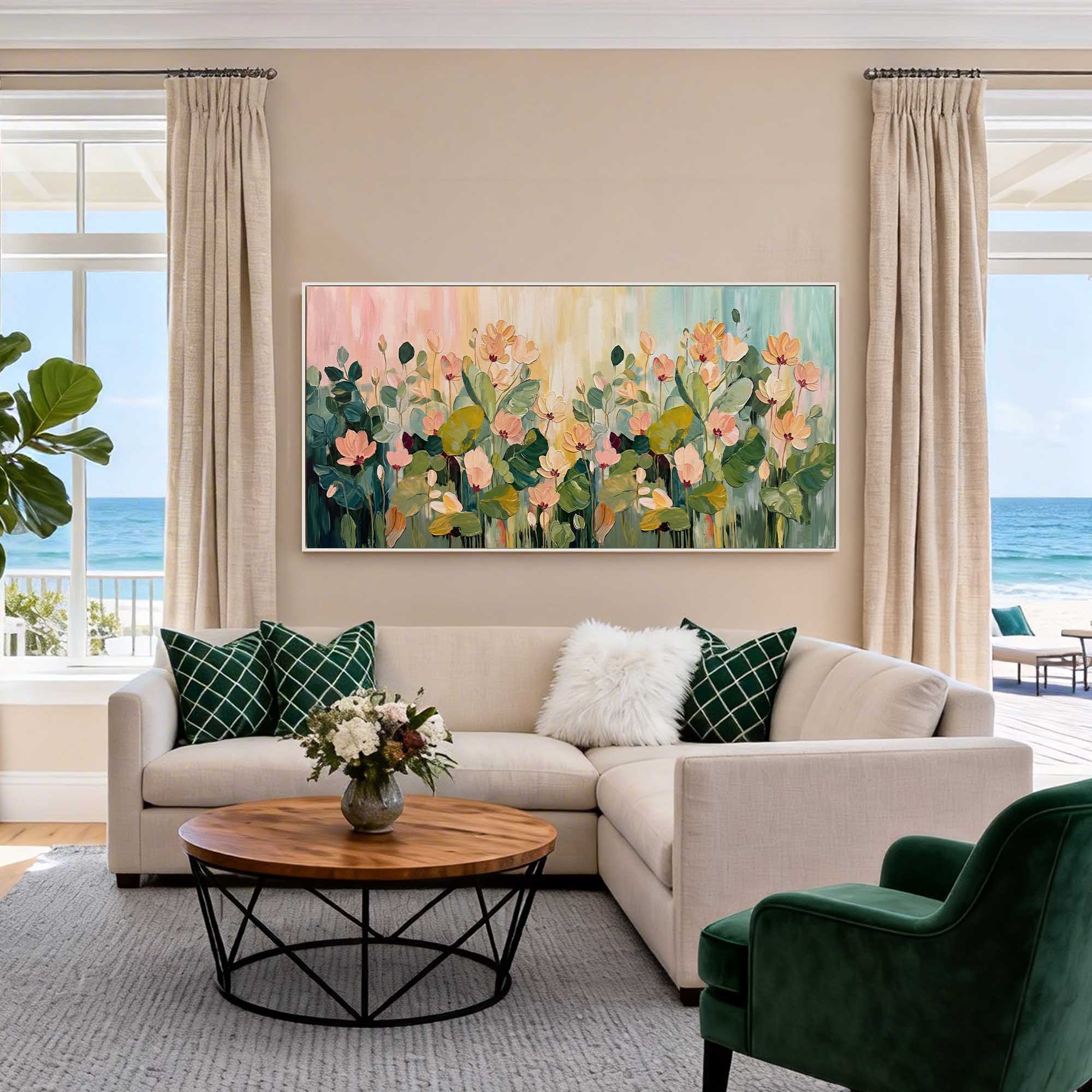 "Morning Dew" | Flower Canvas Art #FL329