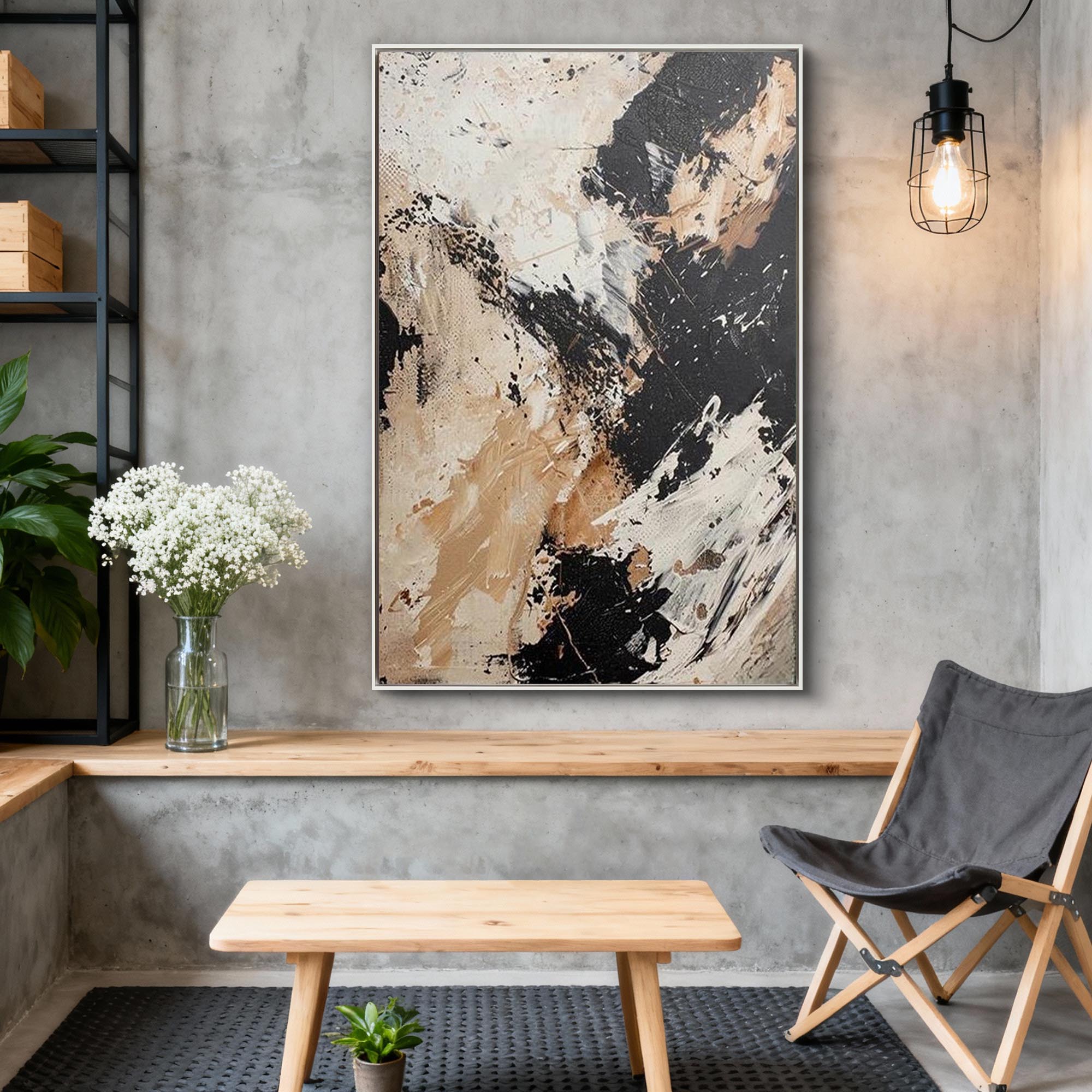 Abstract Canvas Art #AB889