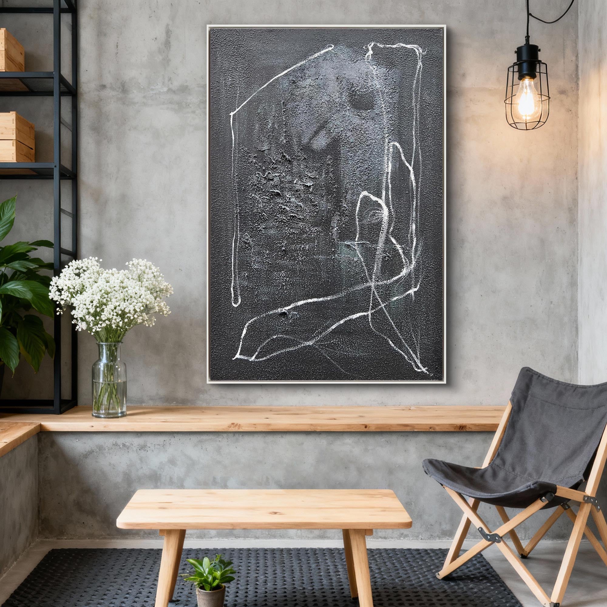 Abstract Canvas Art #AB811