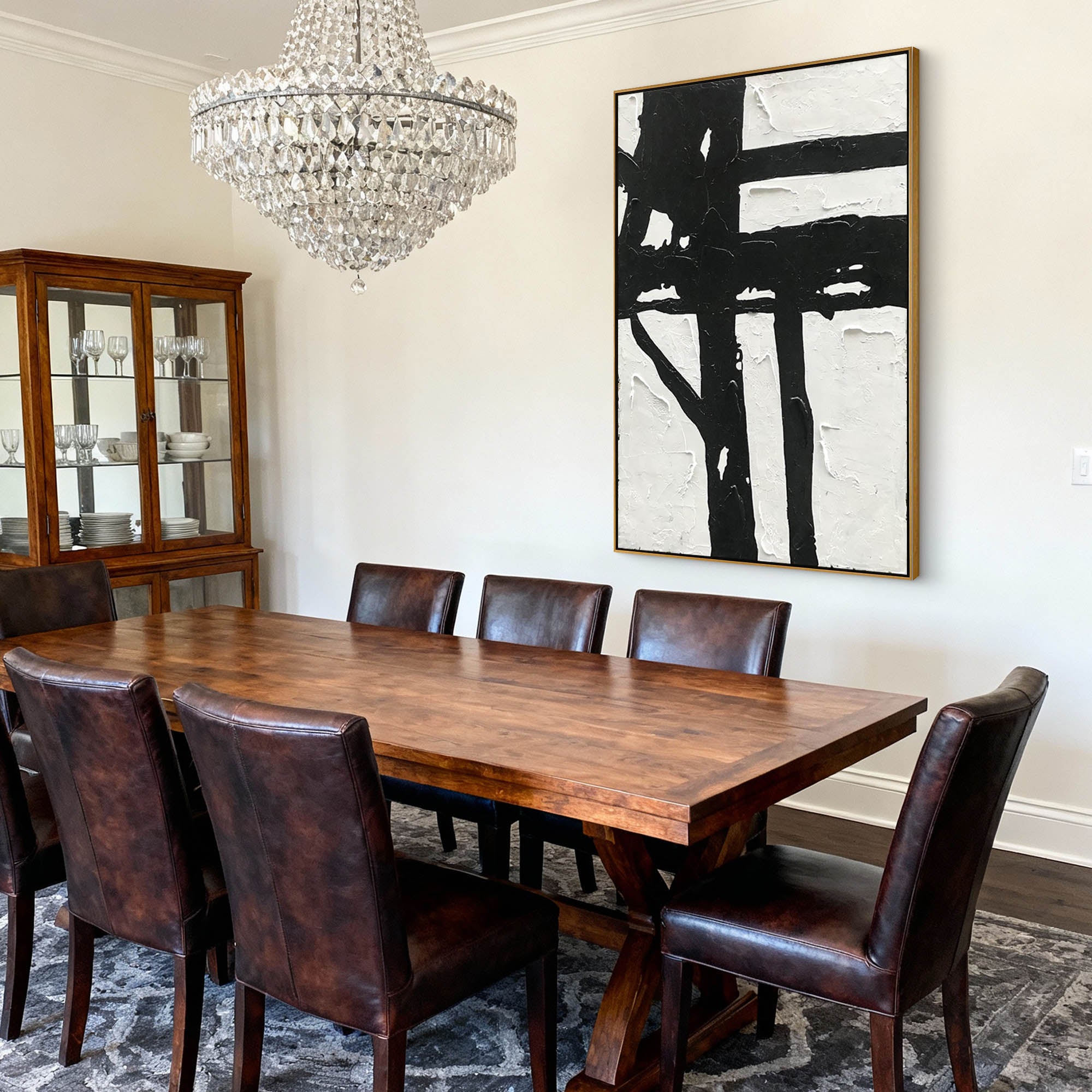 Abstract Canvas Art #AB802