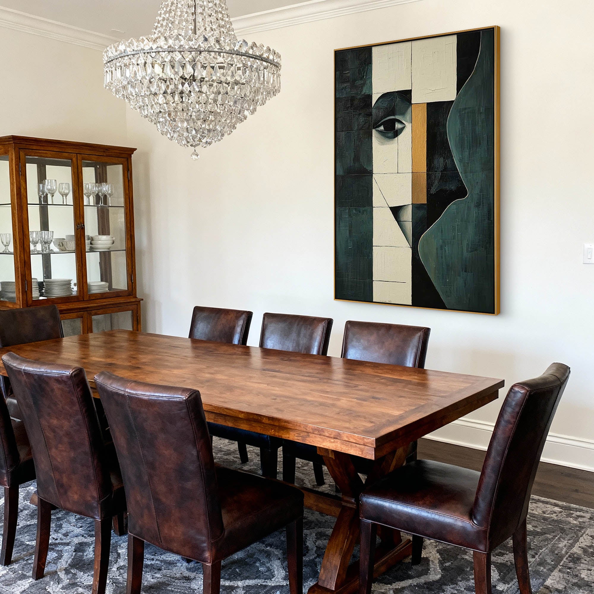 Abstract Canvas Art #AB925