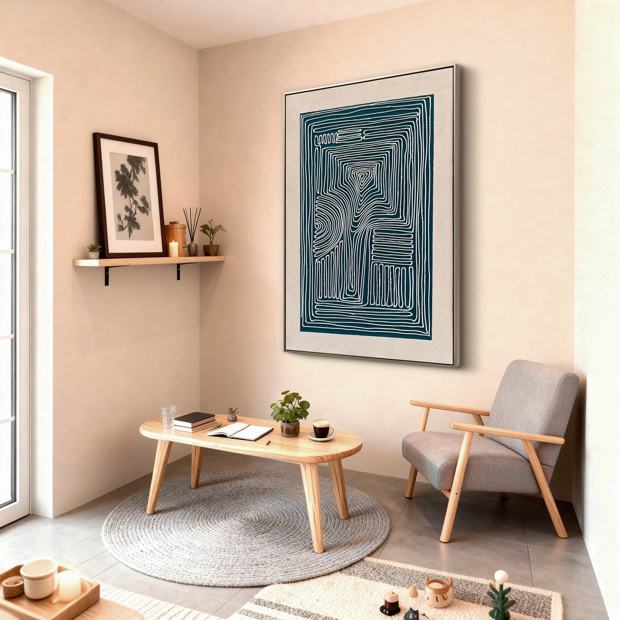 Abstract Canvas Art #AB810