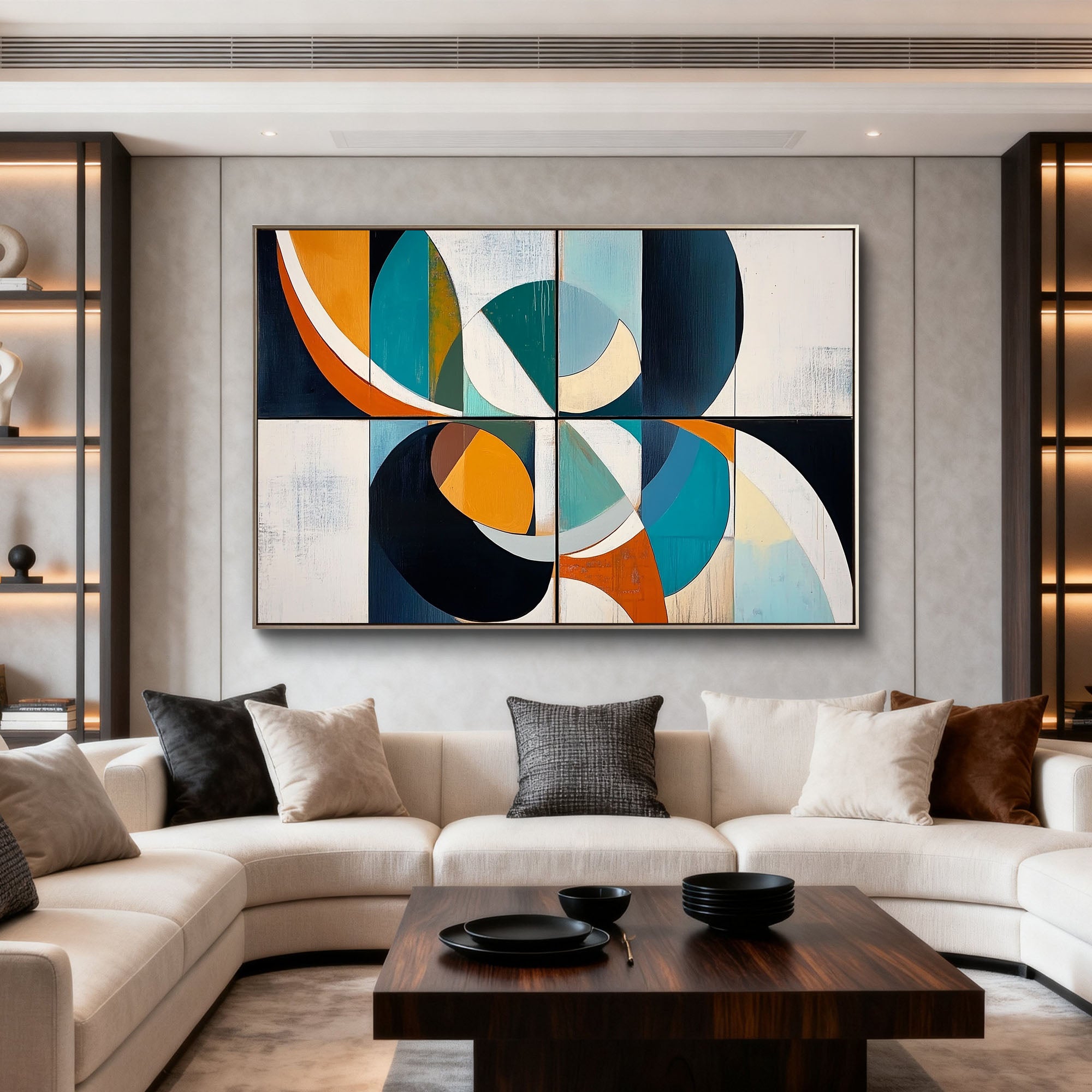 Abstract Canvas Art #AB825