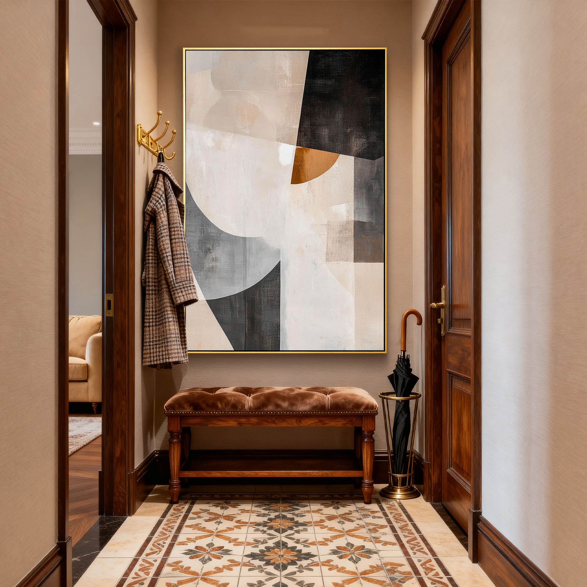 Abstract Canvas Art #AB852