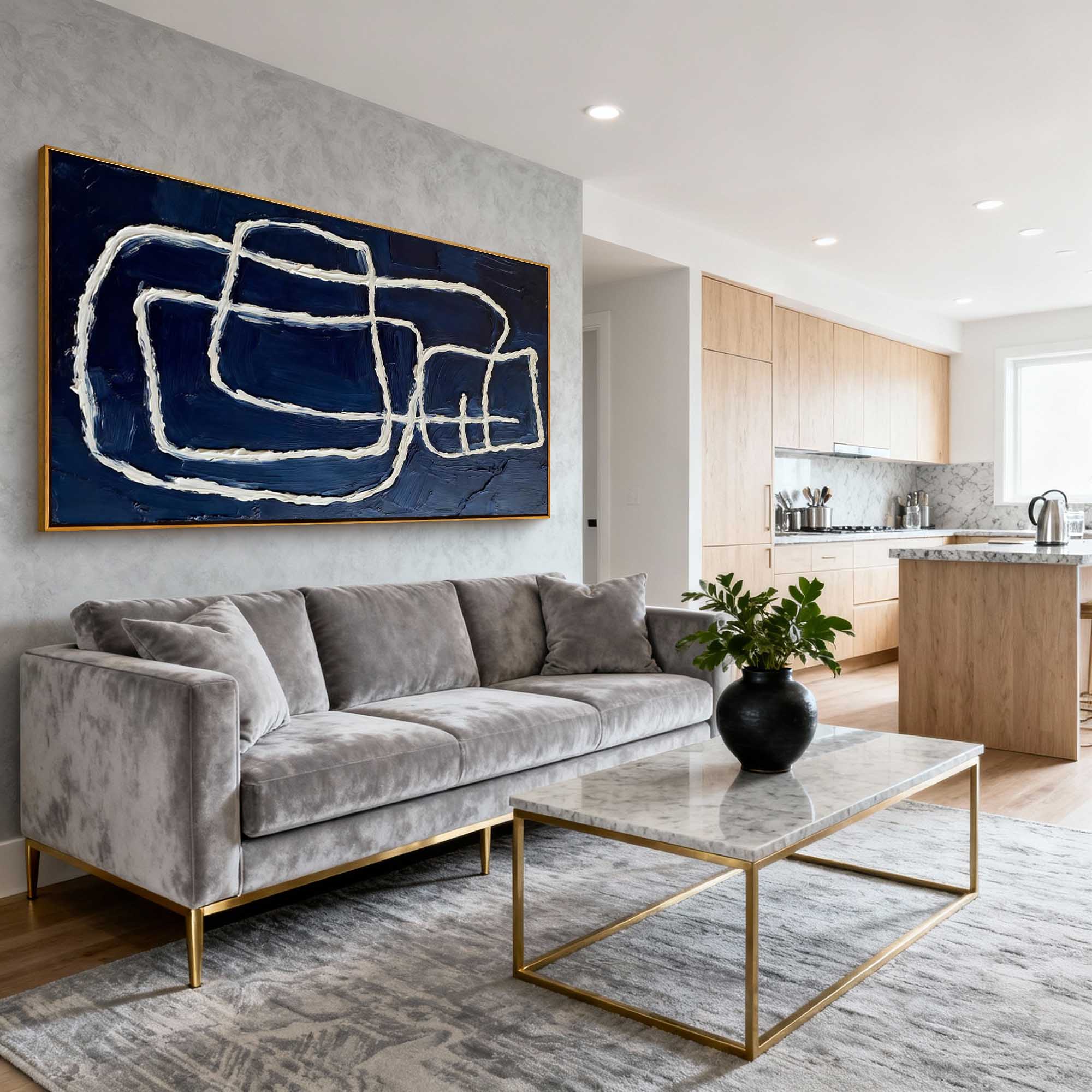 Abstract Canvas Art #AB883