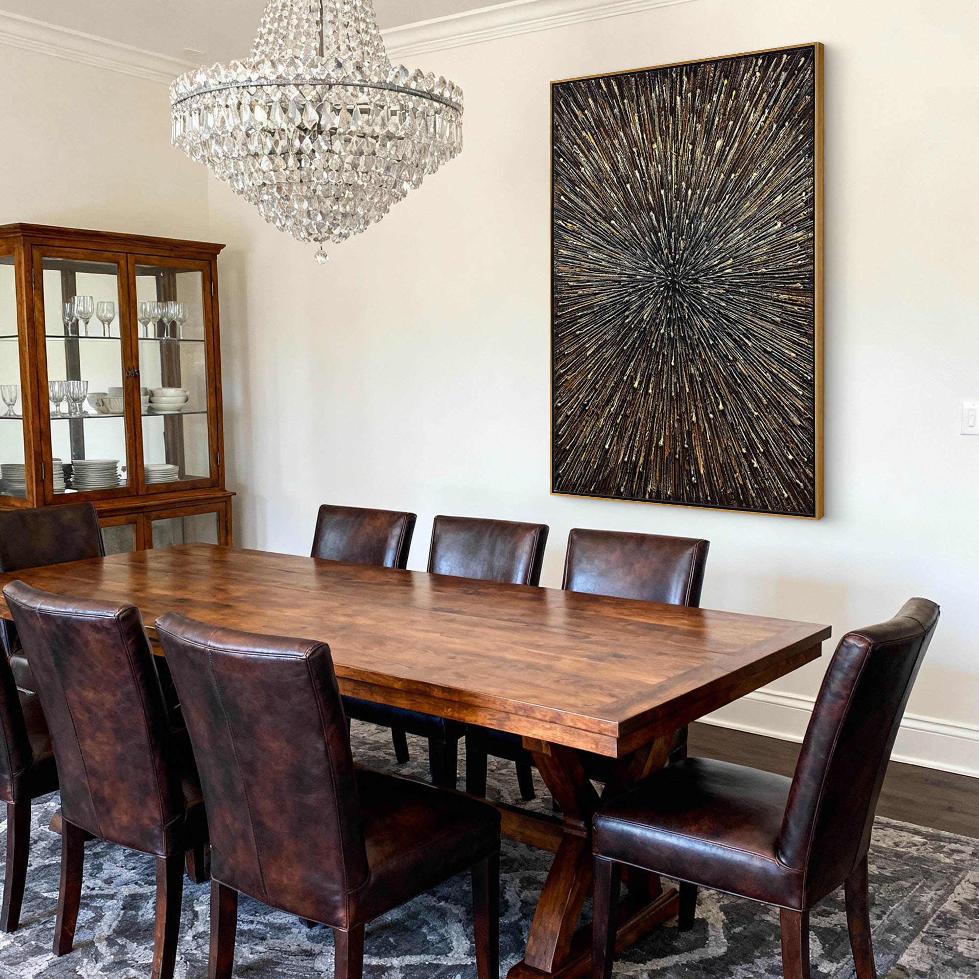 Abstract Canvas Art #AB813