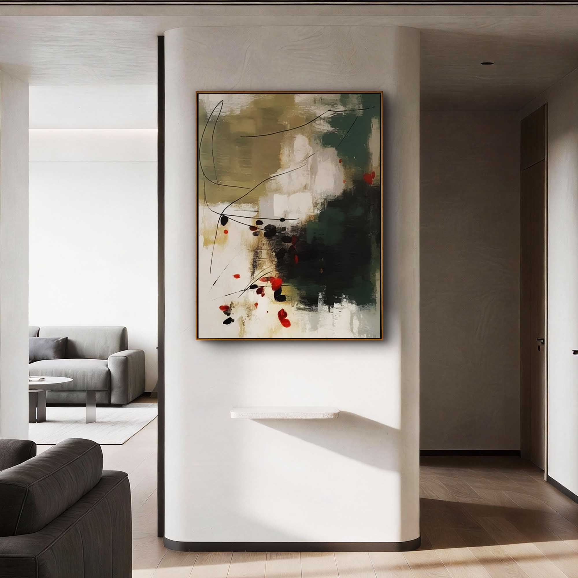 Abstract Canvas Art #AB979