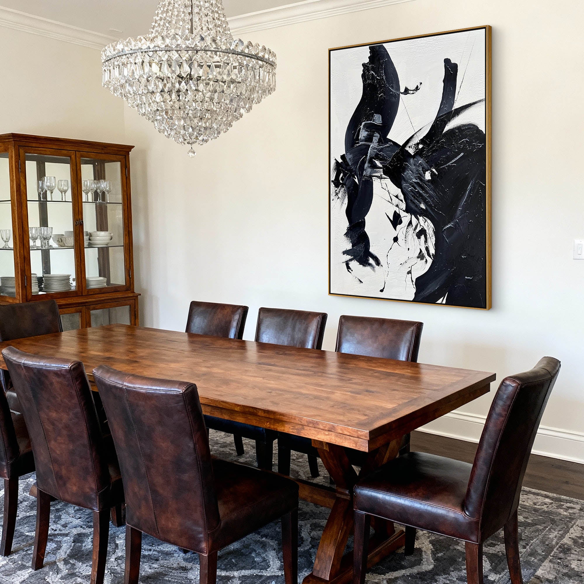 Abstract Canvas Art #AB803