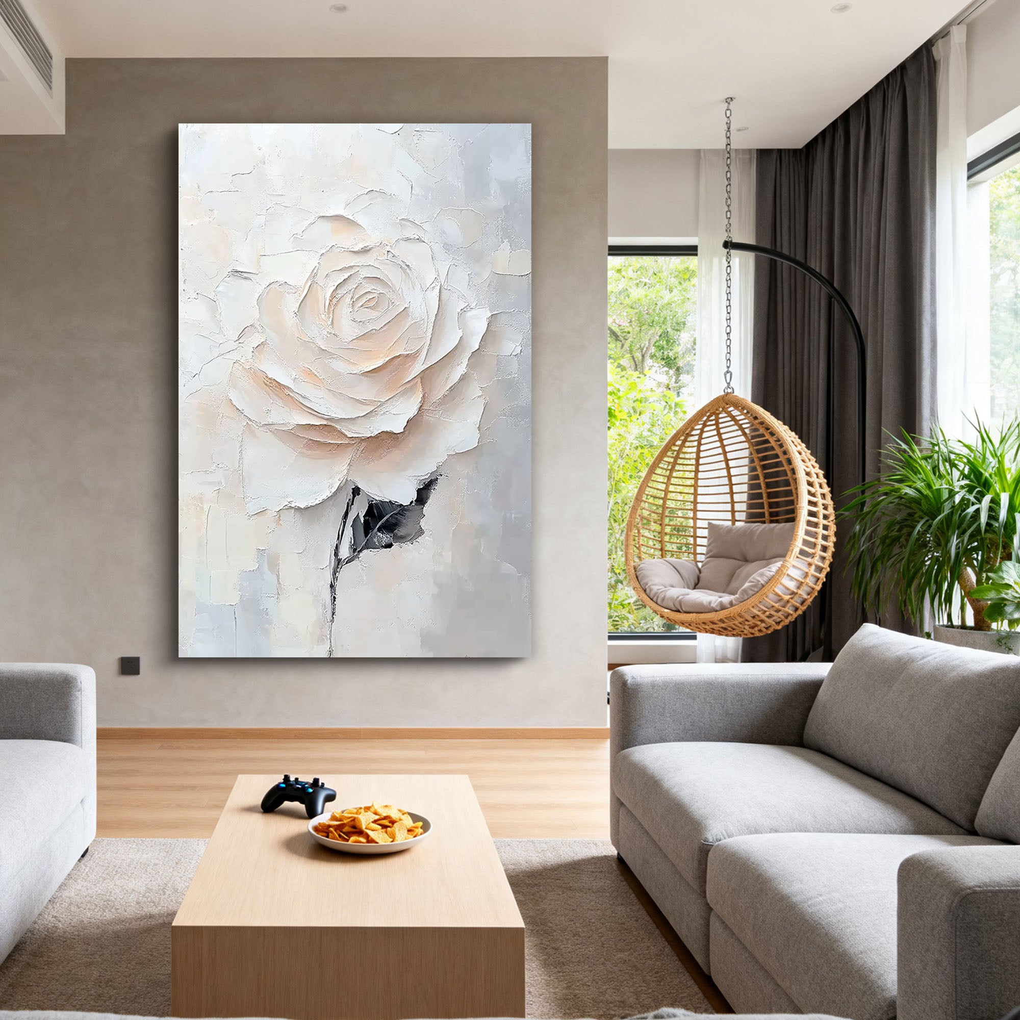 Flower Canvas Art #FL296