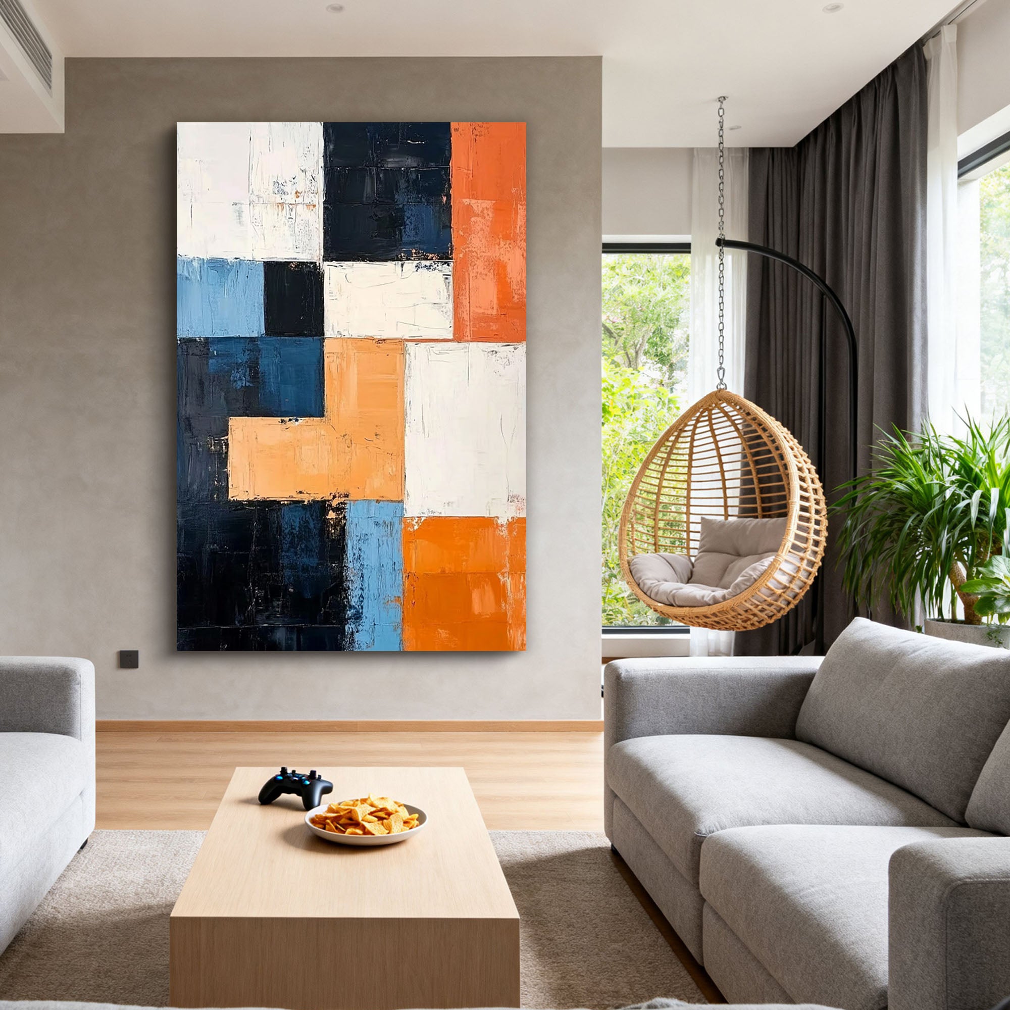 Abstract Canvas Art #AB832