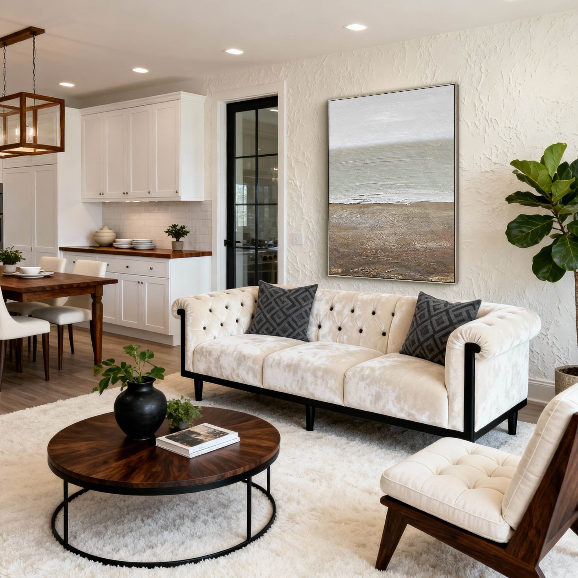 Abstract Canvas Art #AB903