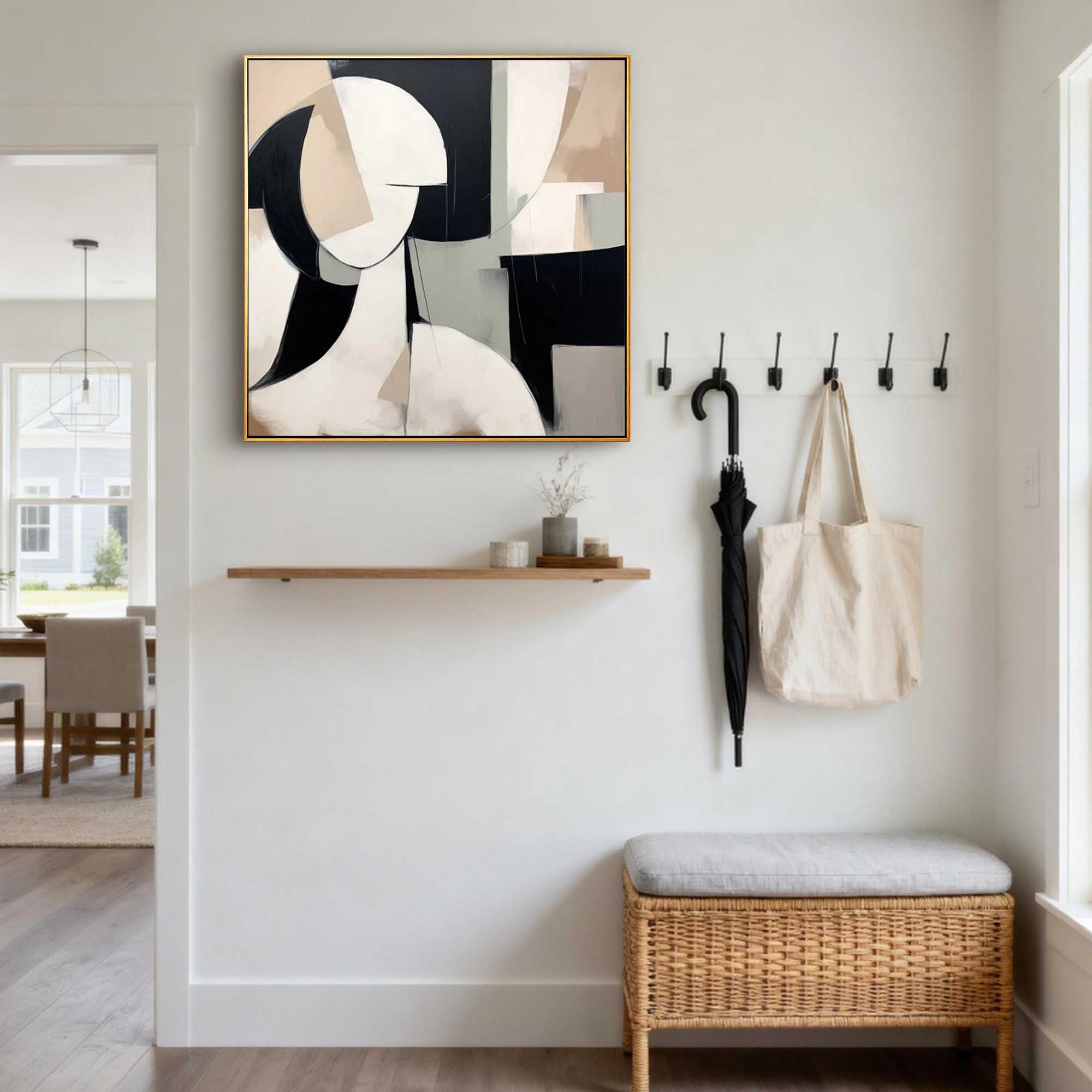 Abstract Canvas Art #AB914