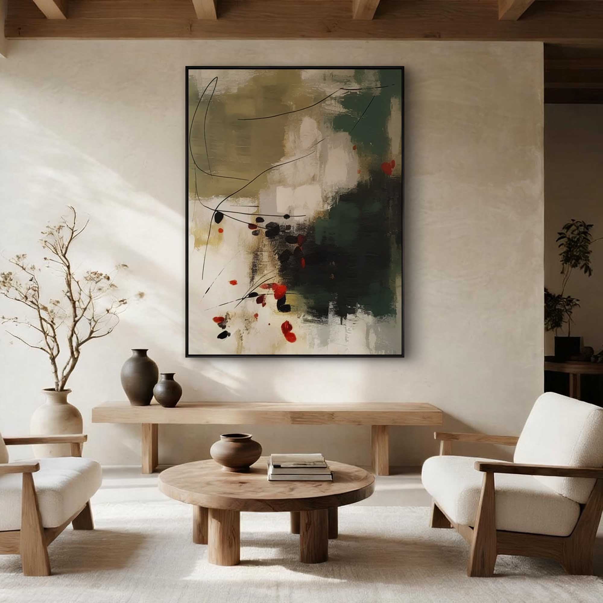 Abstract Canvas Art #AB979