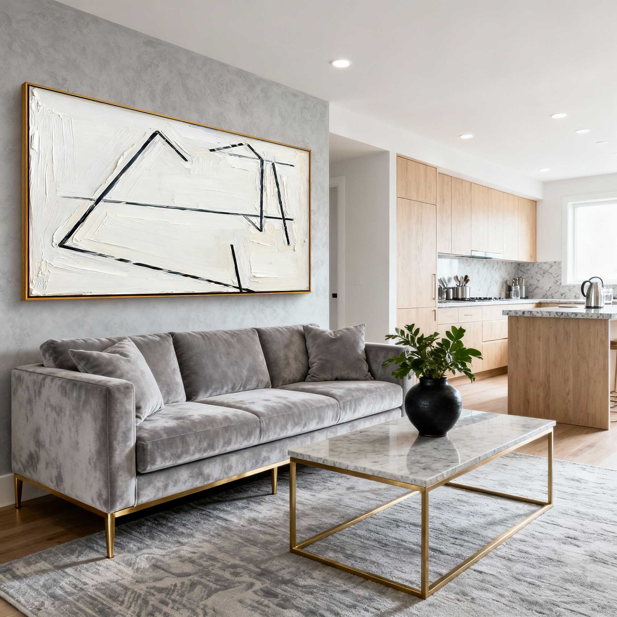 Abstract Canvas Art #AB878