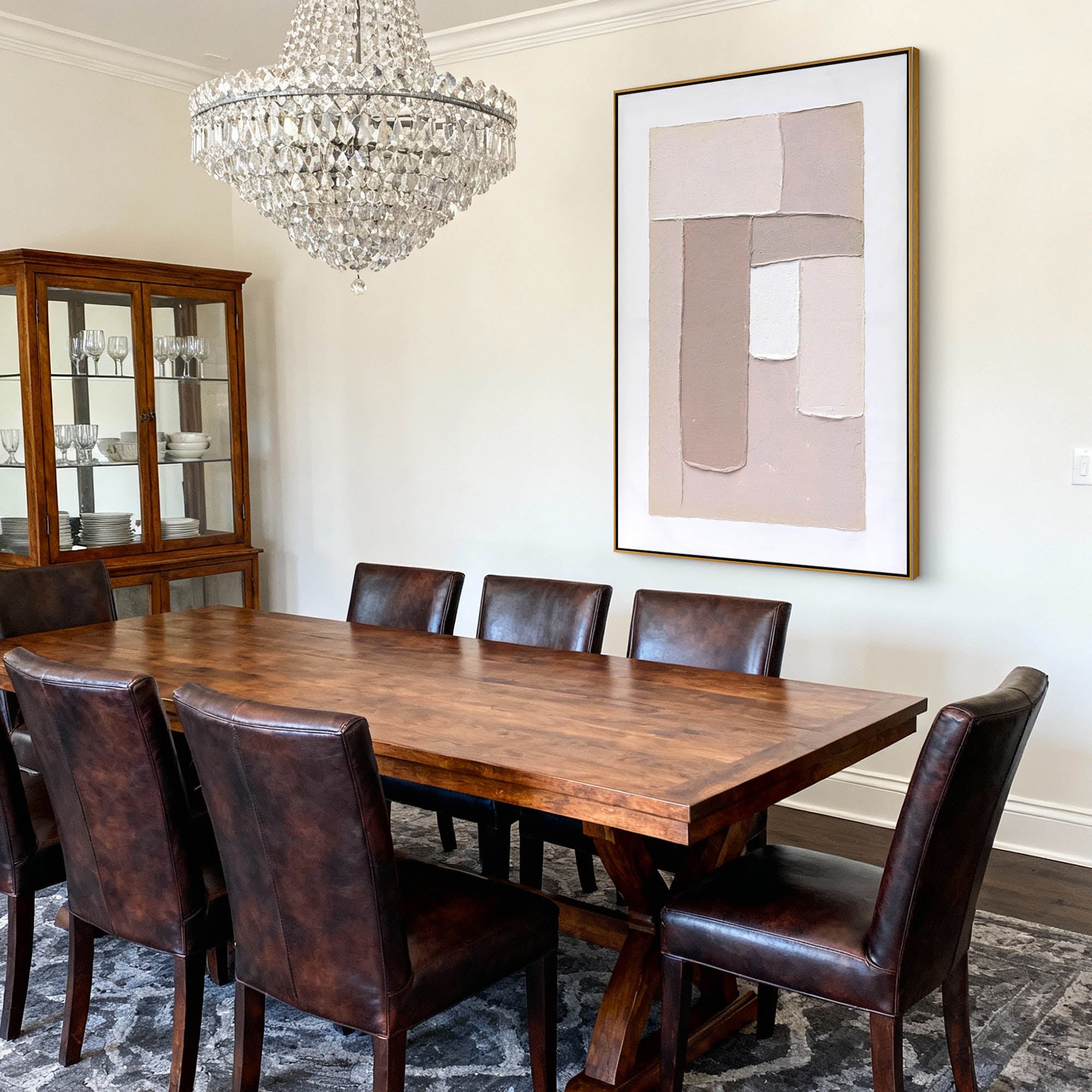 Abstract Canvas Art #AB804