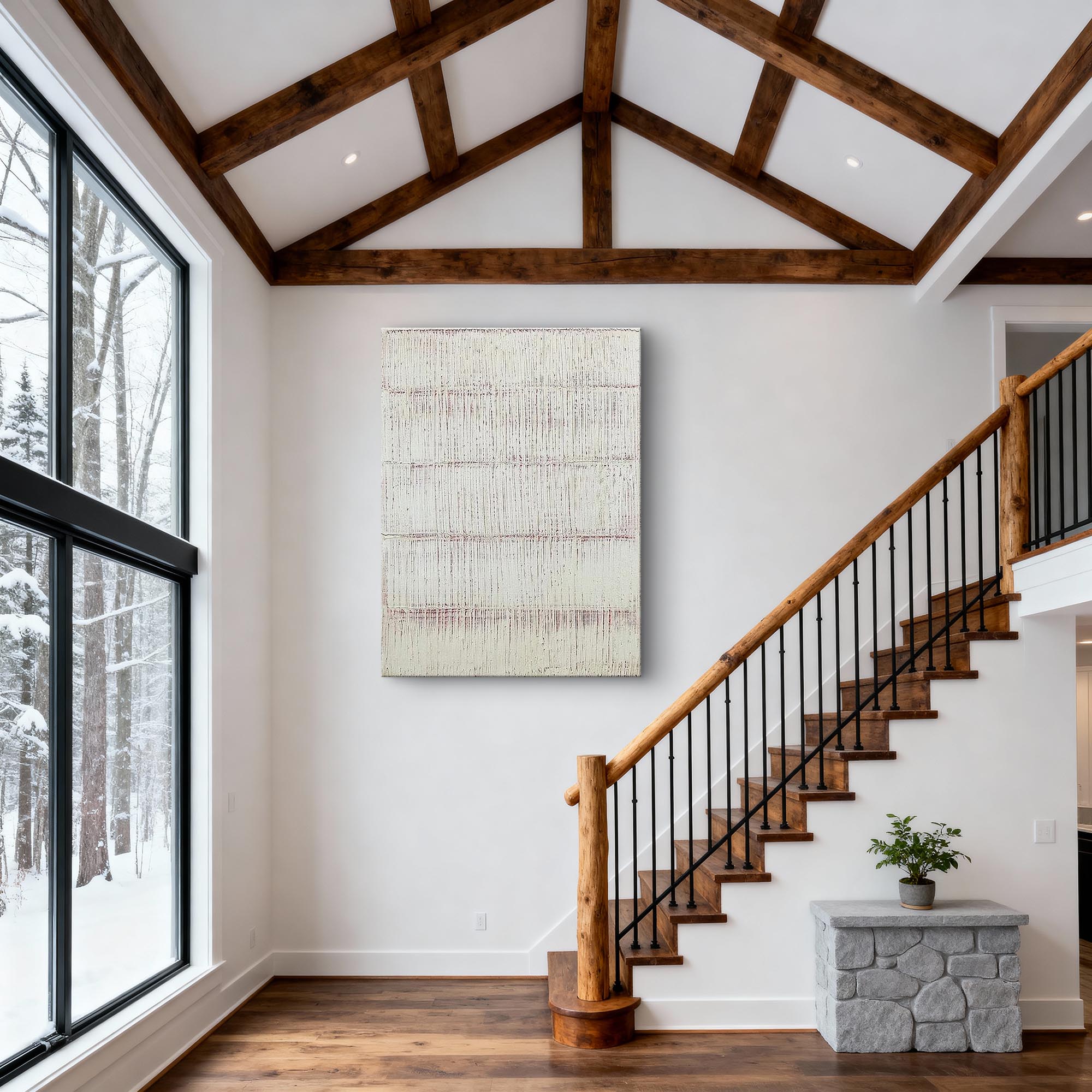 Abstract Canvas Art #AB900