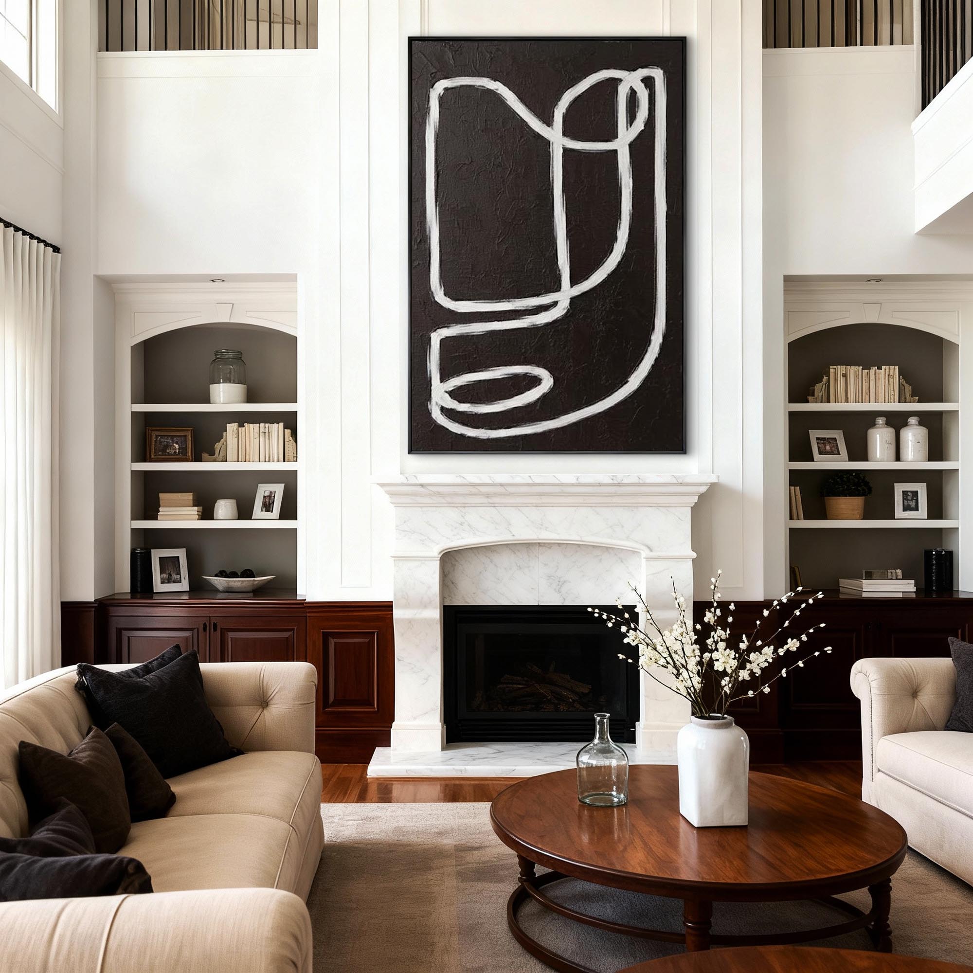 Abstract Canvas Art #AB897