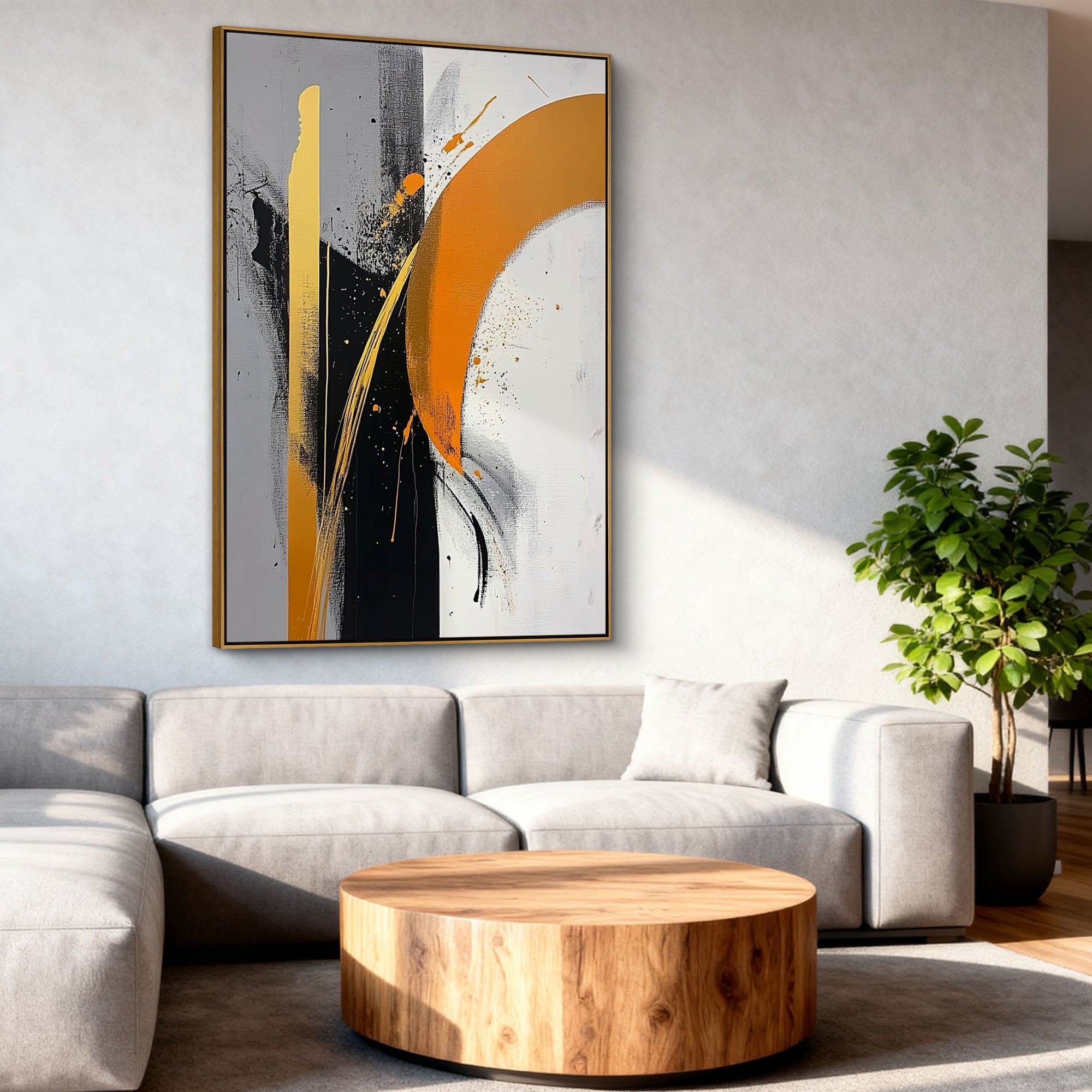 Abstract Canvas Art #AB833