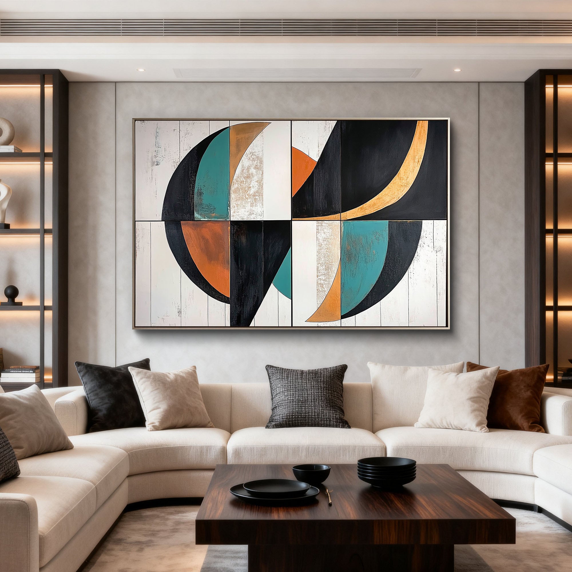 Abstract Canvas Art #AB827