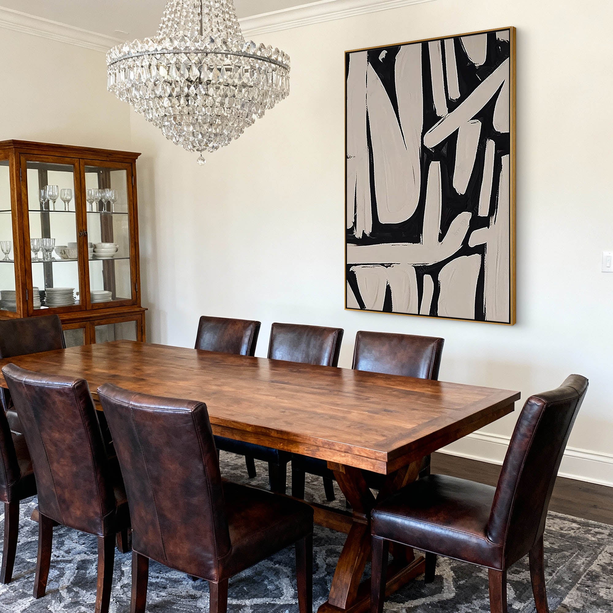 Abstract Canvas Art #AB892