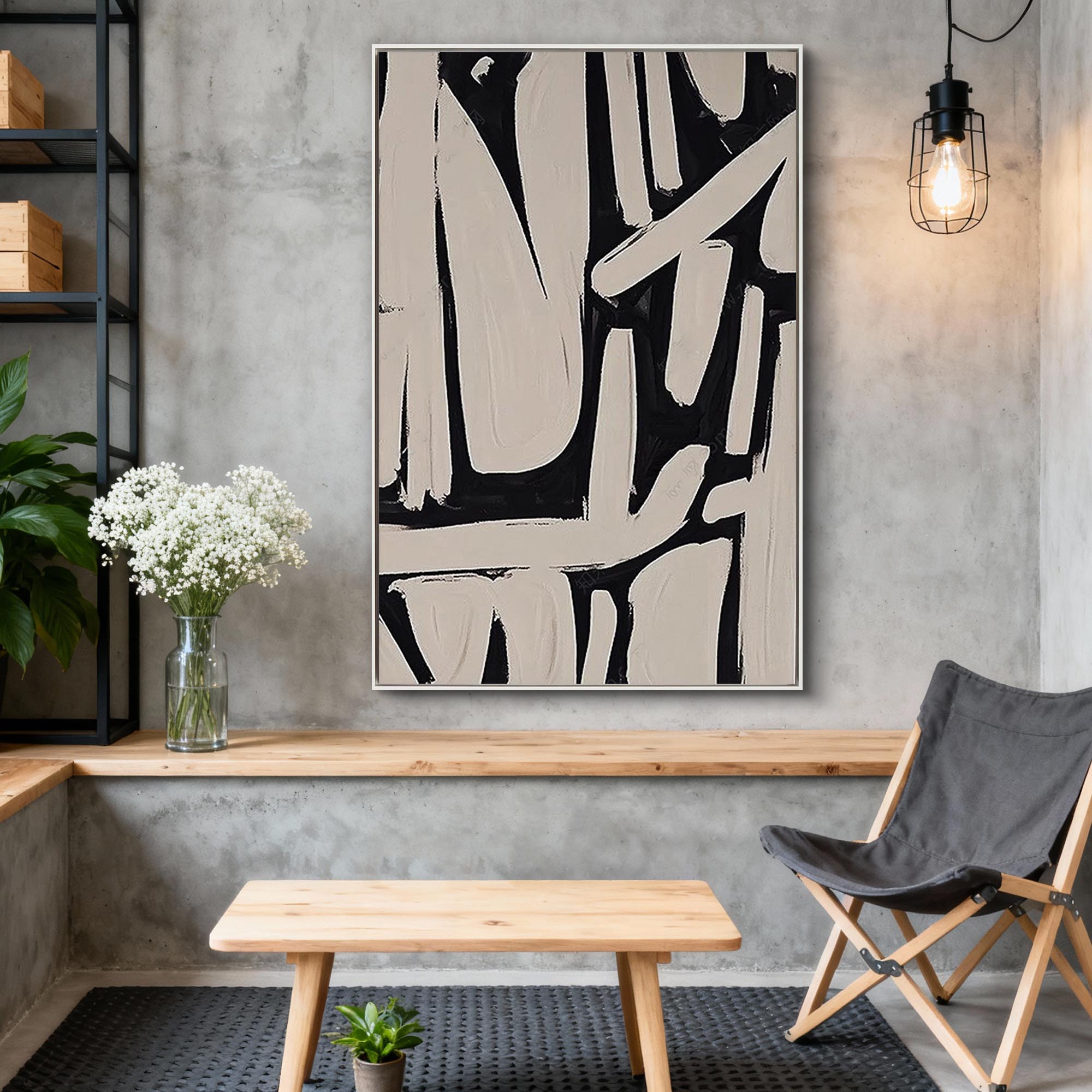 Abstract Canvas Art #AB892