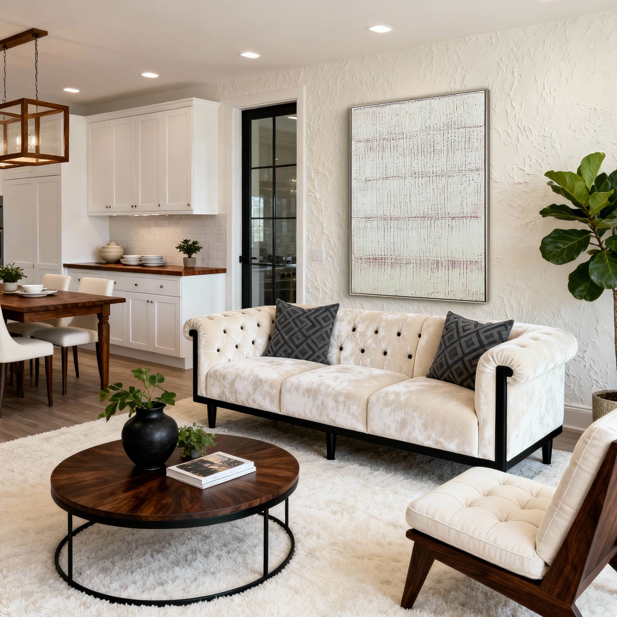 Abstract Canvas Art #AB900