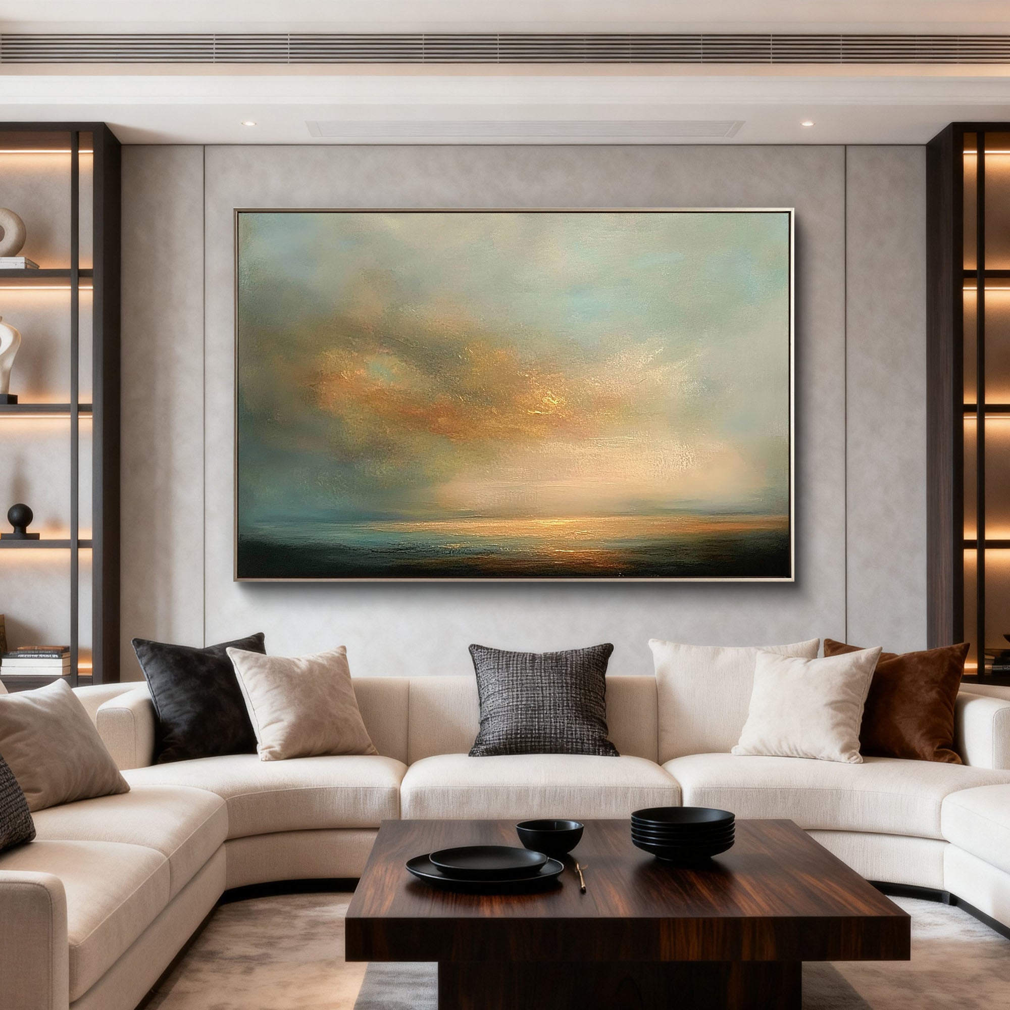 Abstract Canvas Art #AB824