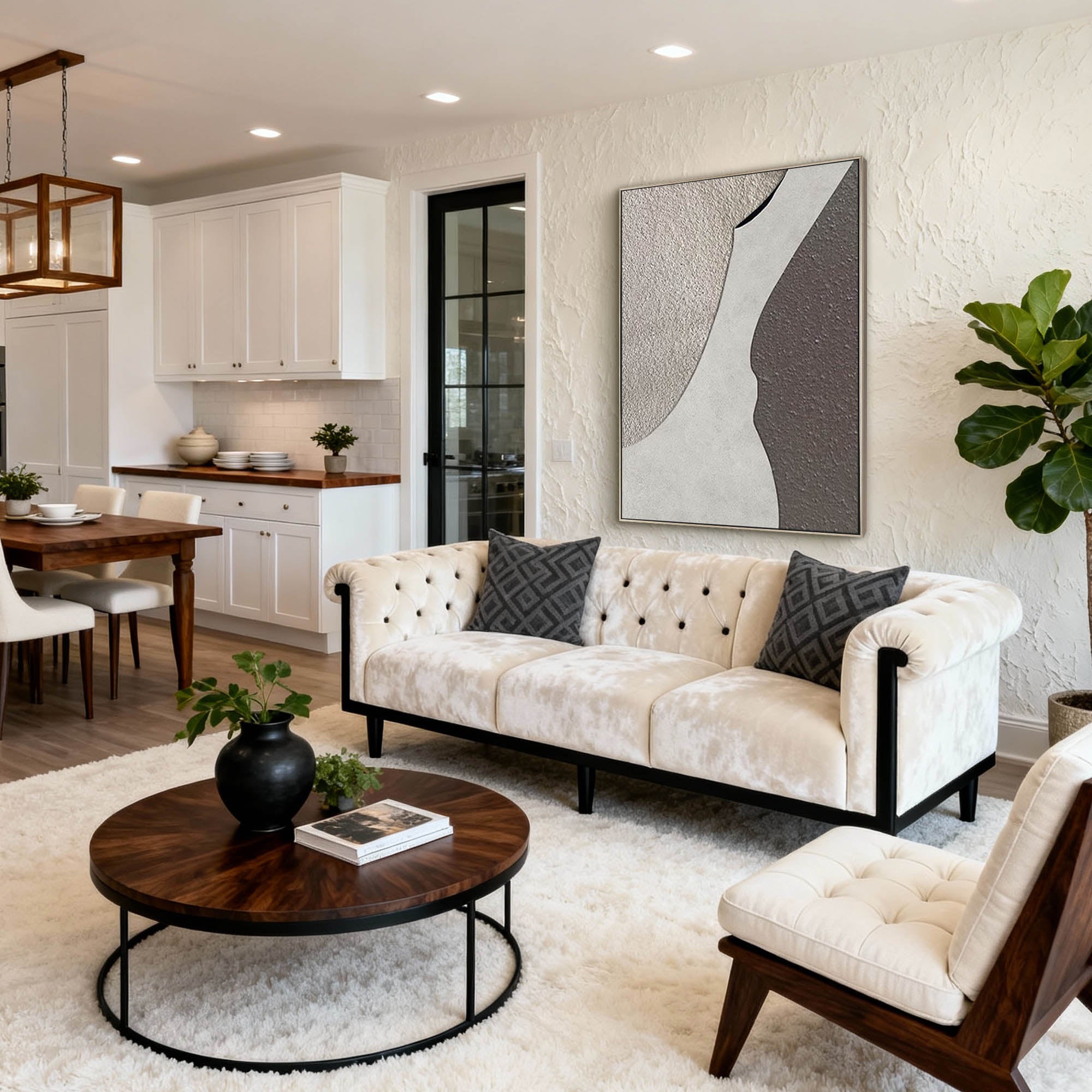 Abstract Canvas Art #AB902