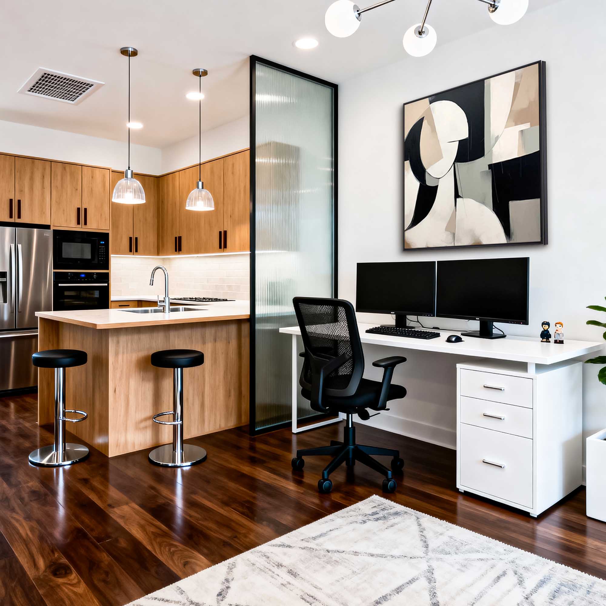 Abstract Canvas Art #AB914