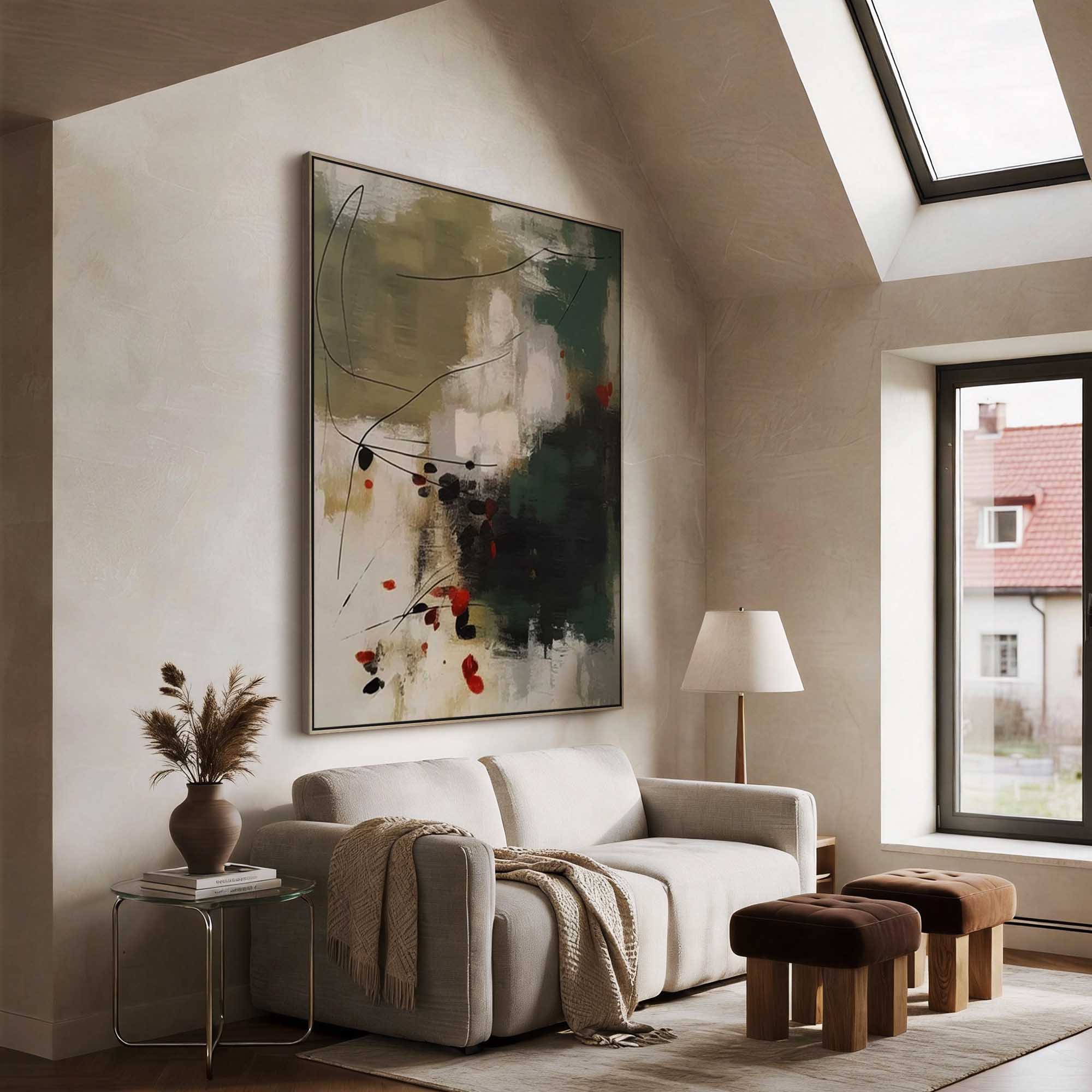 Abstract Canvas Art #AB979